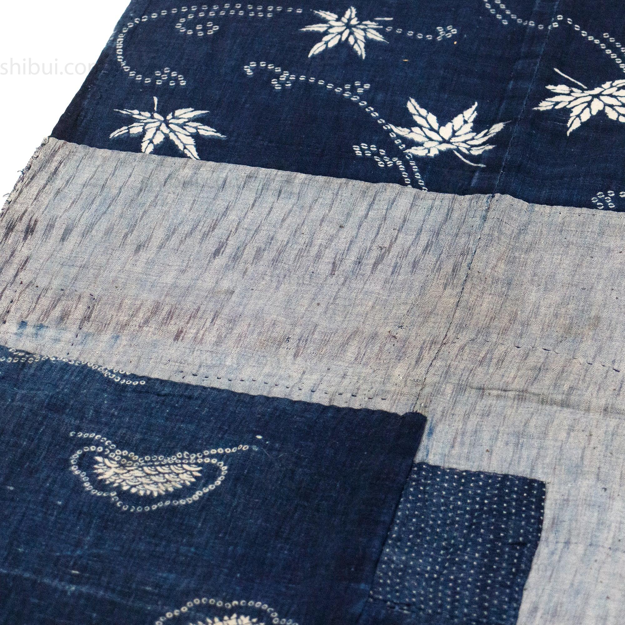 Boro Katazome Japanese Antique Futon Cover - Image 6