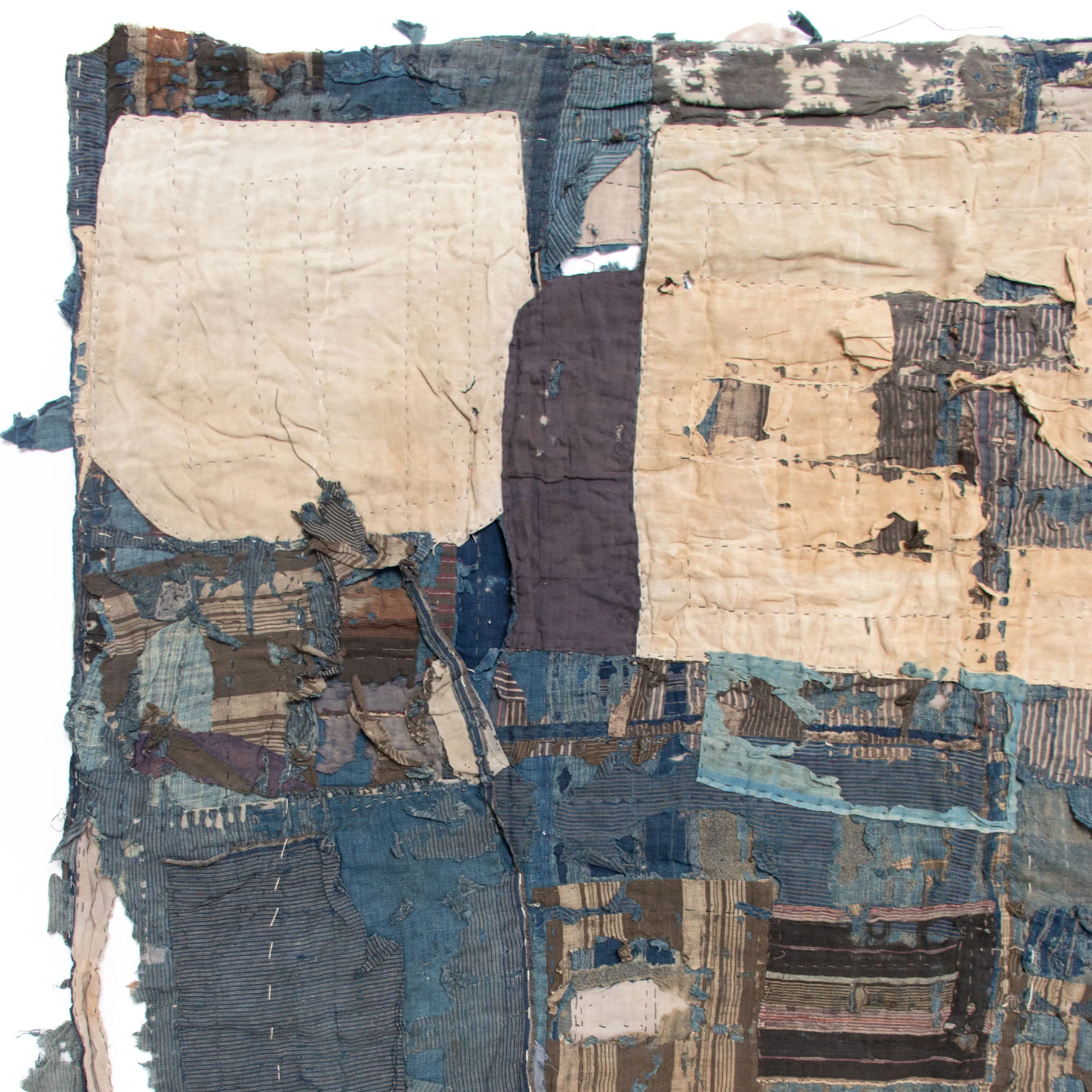 Boro Multilayer Blanket | Japanese  Indigo Dyed Cotton - Image 5