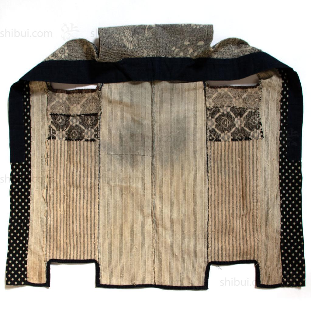 Boro of Katazome and Sashiko Quilted Farmer's Vest - Image 5