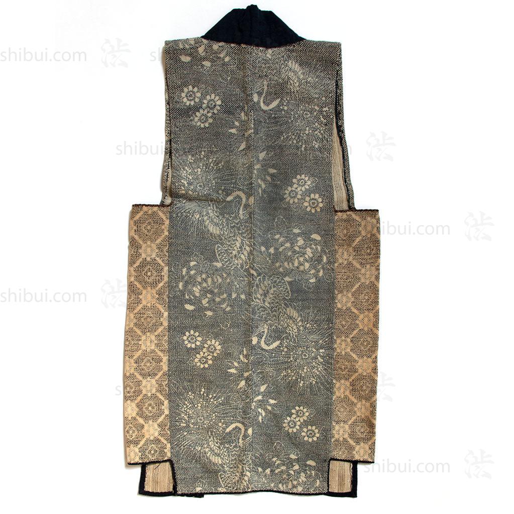 Boro of Katazome and Sashiko Quilted Farmer's Vest - Image 7