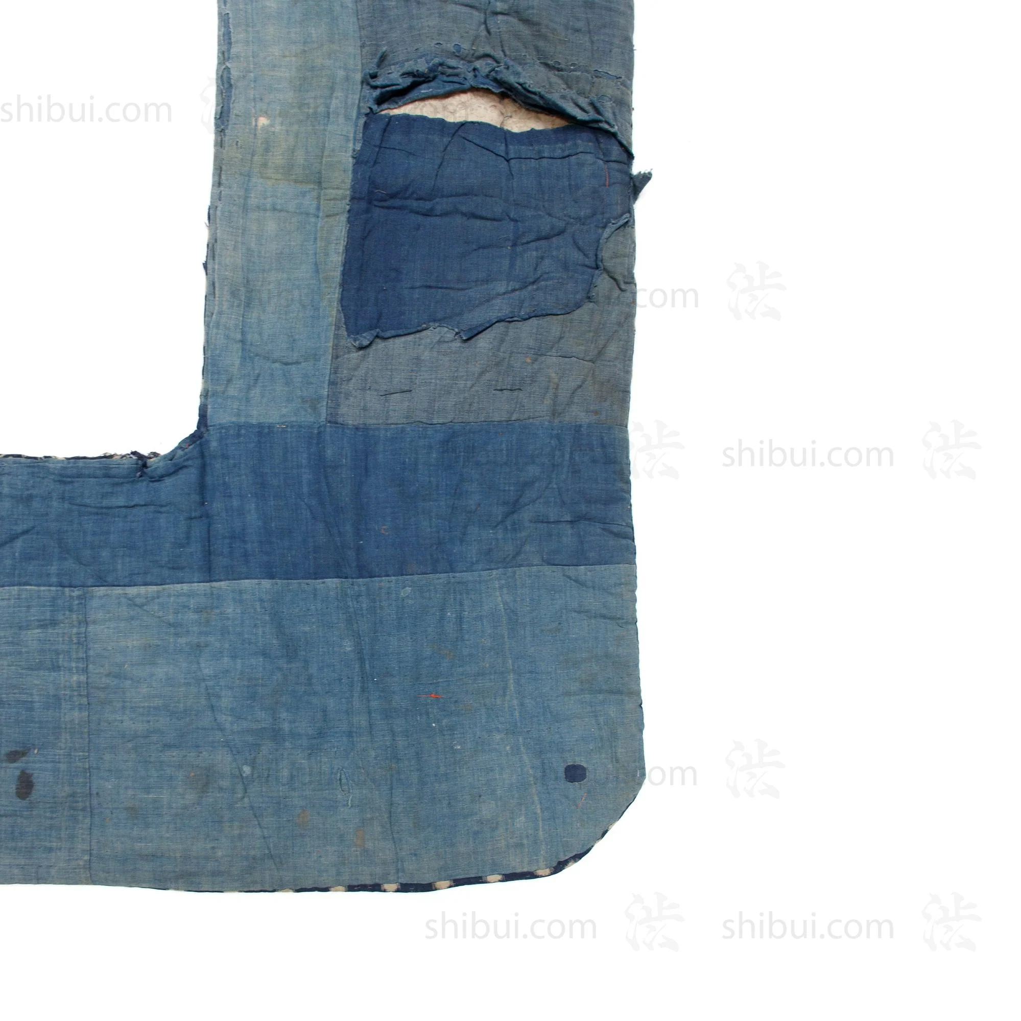 Boro and Kasuri Shikimono Rug - Image 6