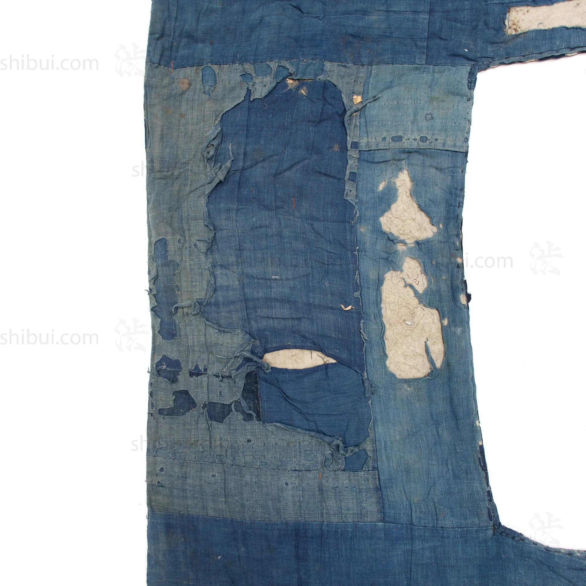 Boro and Kasuri Shikimono Rug - Image 8