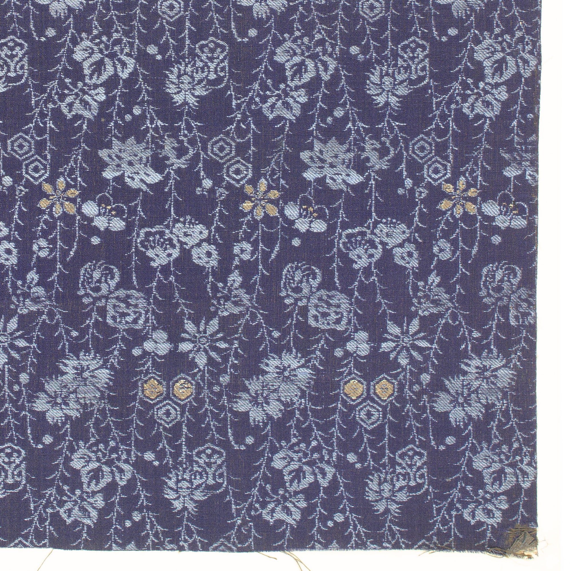 Brocade Silk Textile Fragment  19th Century - Image 3