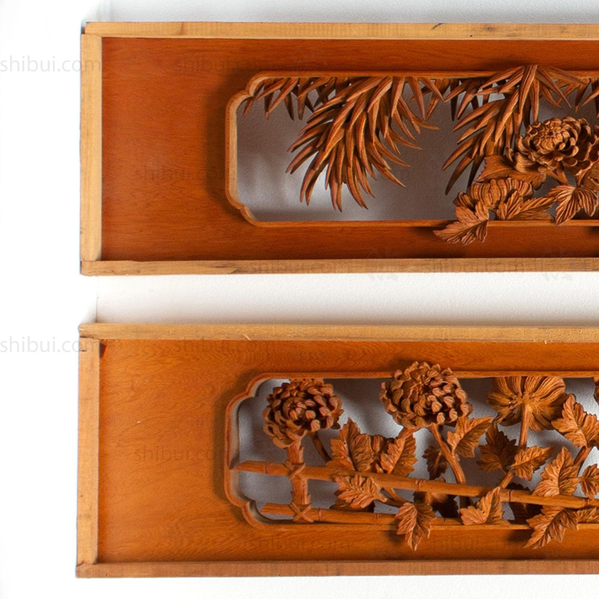 Carved Ranma | Japanese Transom Screen | Sugi (Japanese Cedar) | Japanese Architectural Decor - Image 11