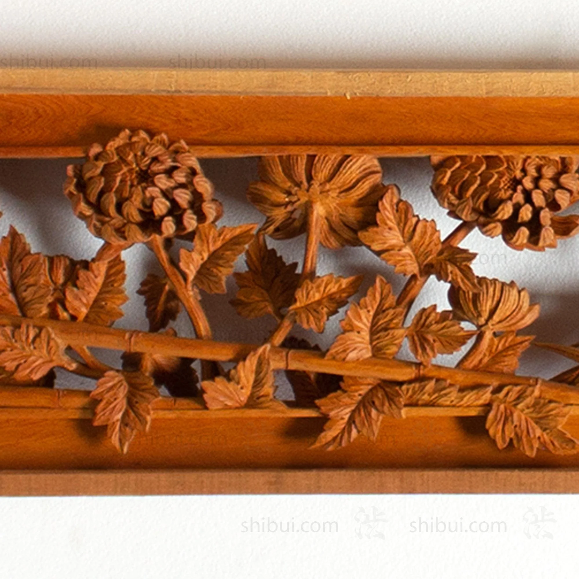 Carved Ranma | Japanese Transom Screen | Sugi (Japanese Cedar) | Japanese Architectural Decor - Image 3