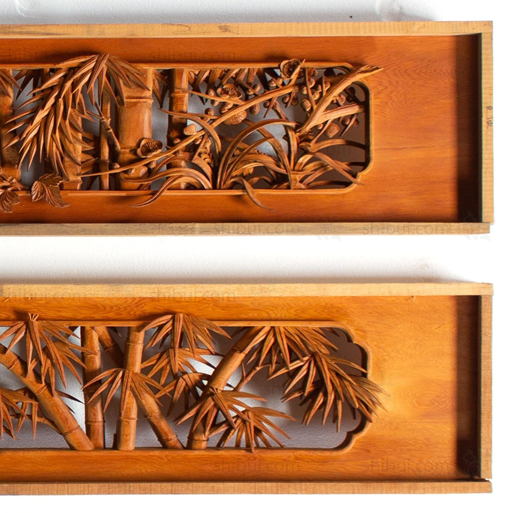 Carved Ranma | Japanese Transom Screen | Sugi (Japanese Cedar) | Japanese Architectural Decor - Image 9