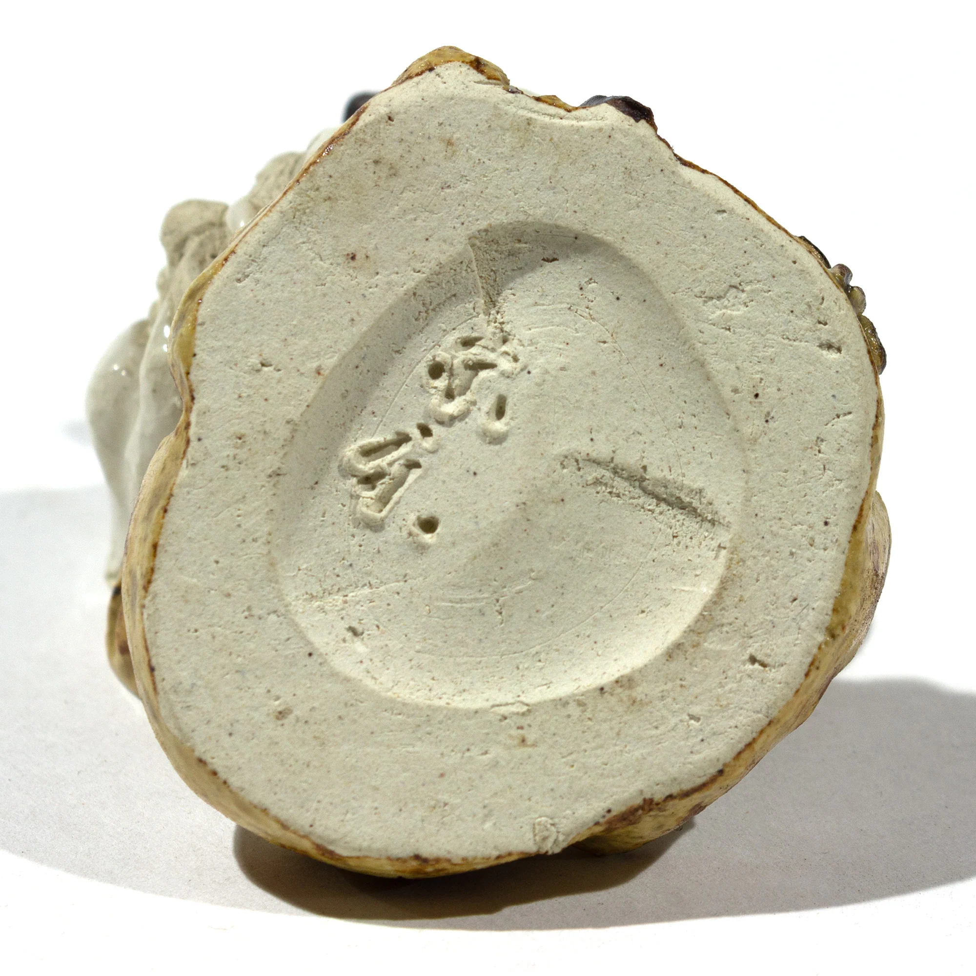 Ceramic Kogo with Lucky God Motif | Japanese Incense Storage Container - Image 6