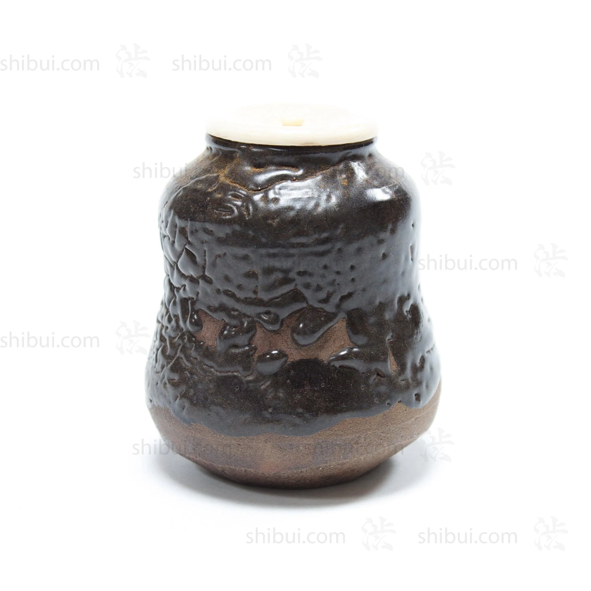 Kuroseto Chaire | Japanese Thick Tea Container - Image 5
