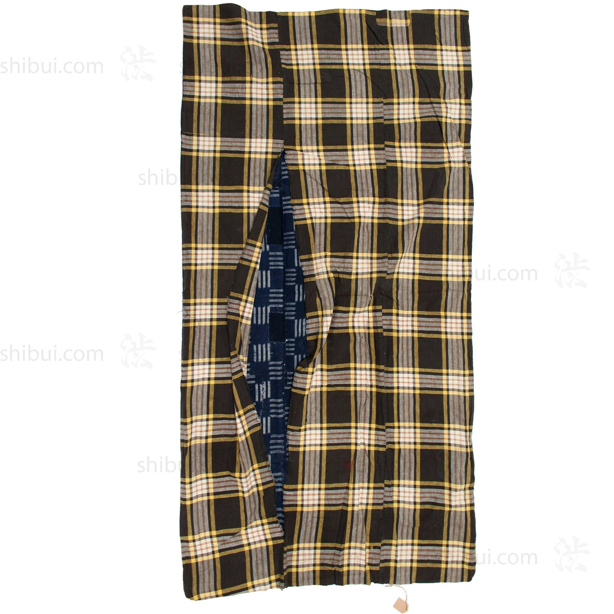 Japanese Indigo Cotton Kasuri Futonji - Image 2