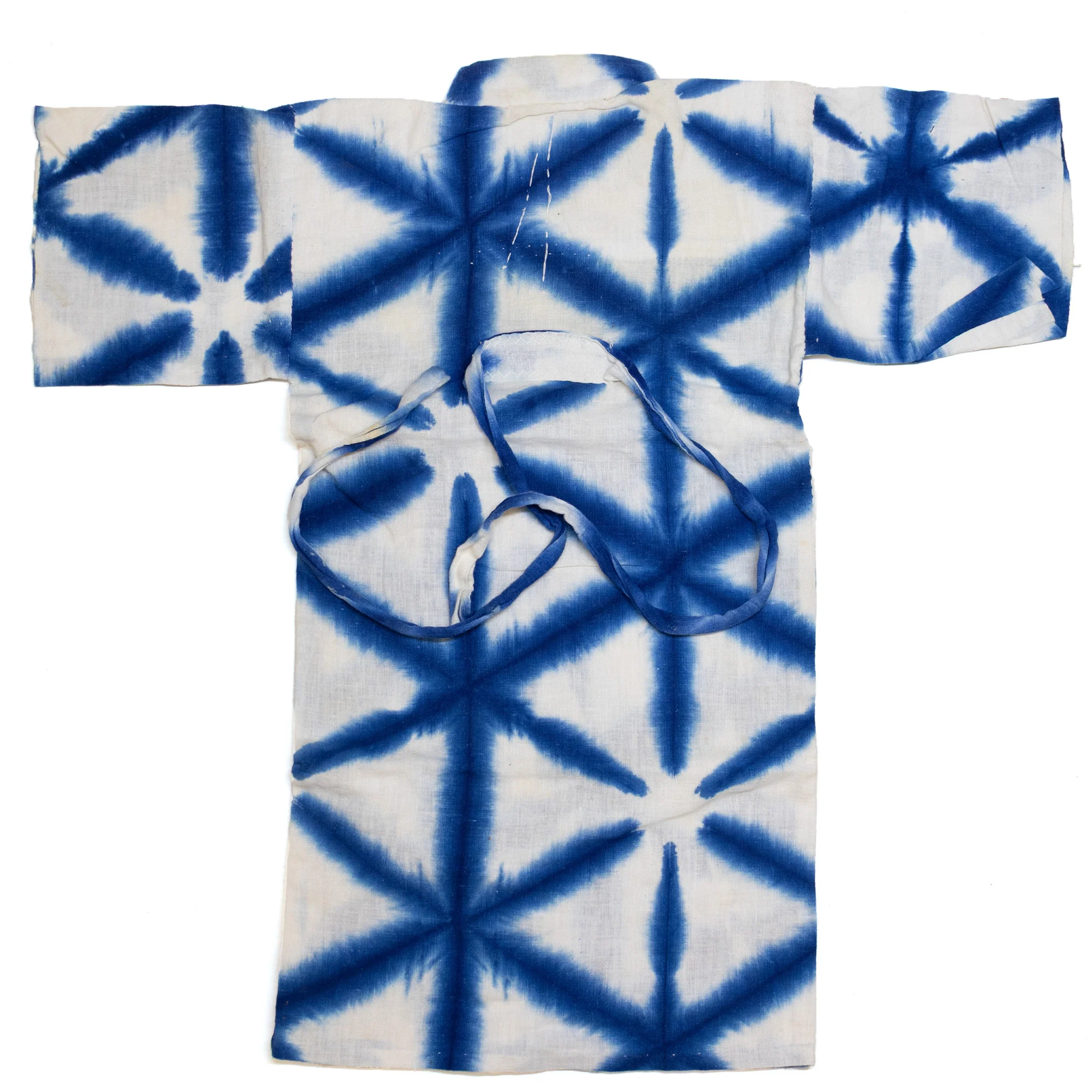 Child's Snowflake Shibori Kimono Coat - Image 3