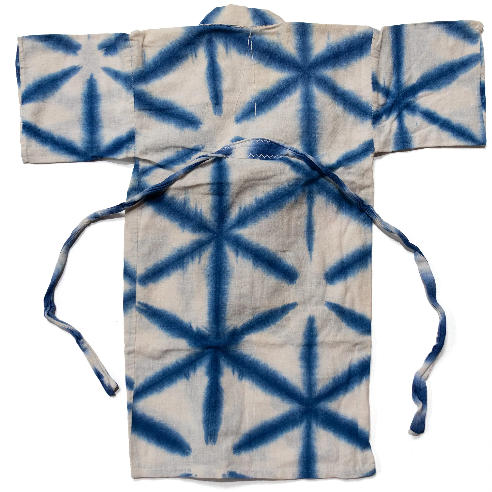 Child's Snowflake Shibori Kimono Coat - Image 4