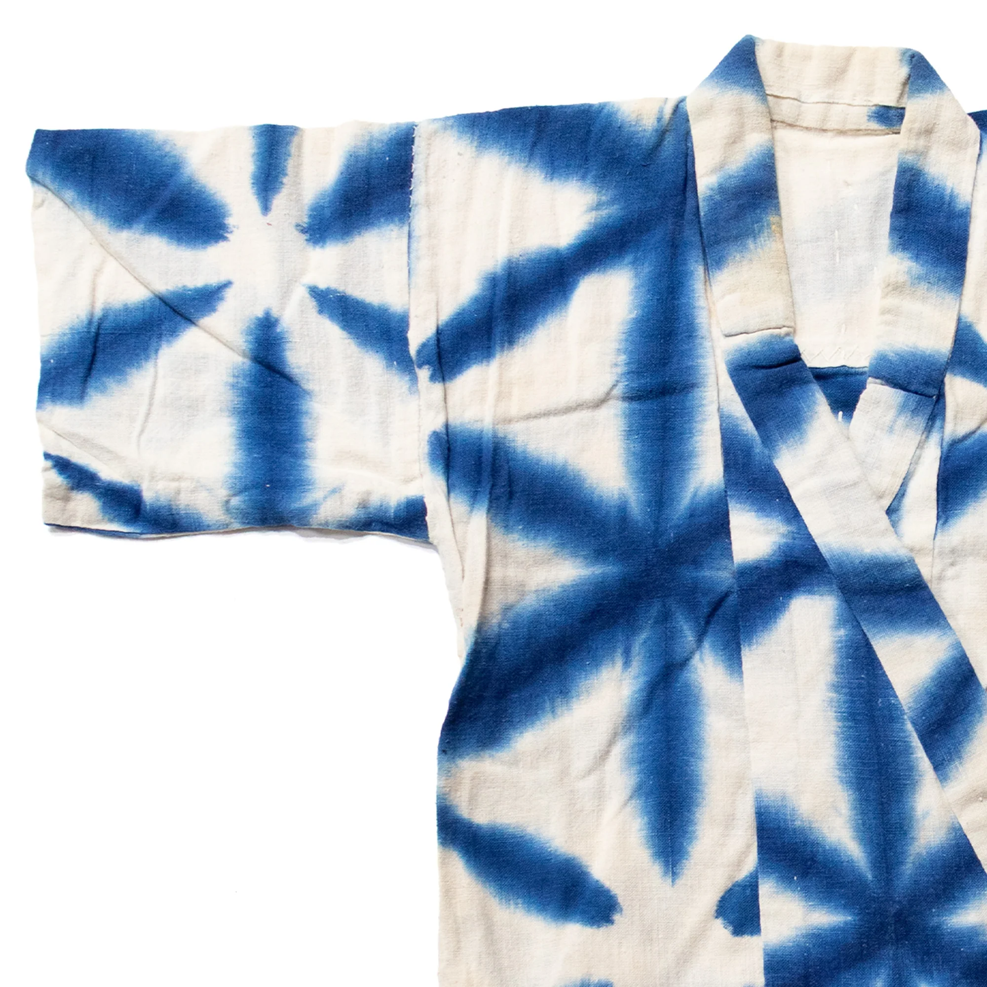 Child's Snowflake Shibori Kimono Coat - Image 3
