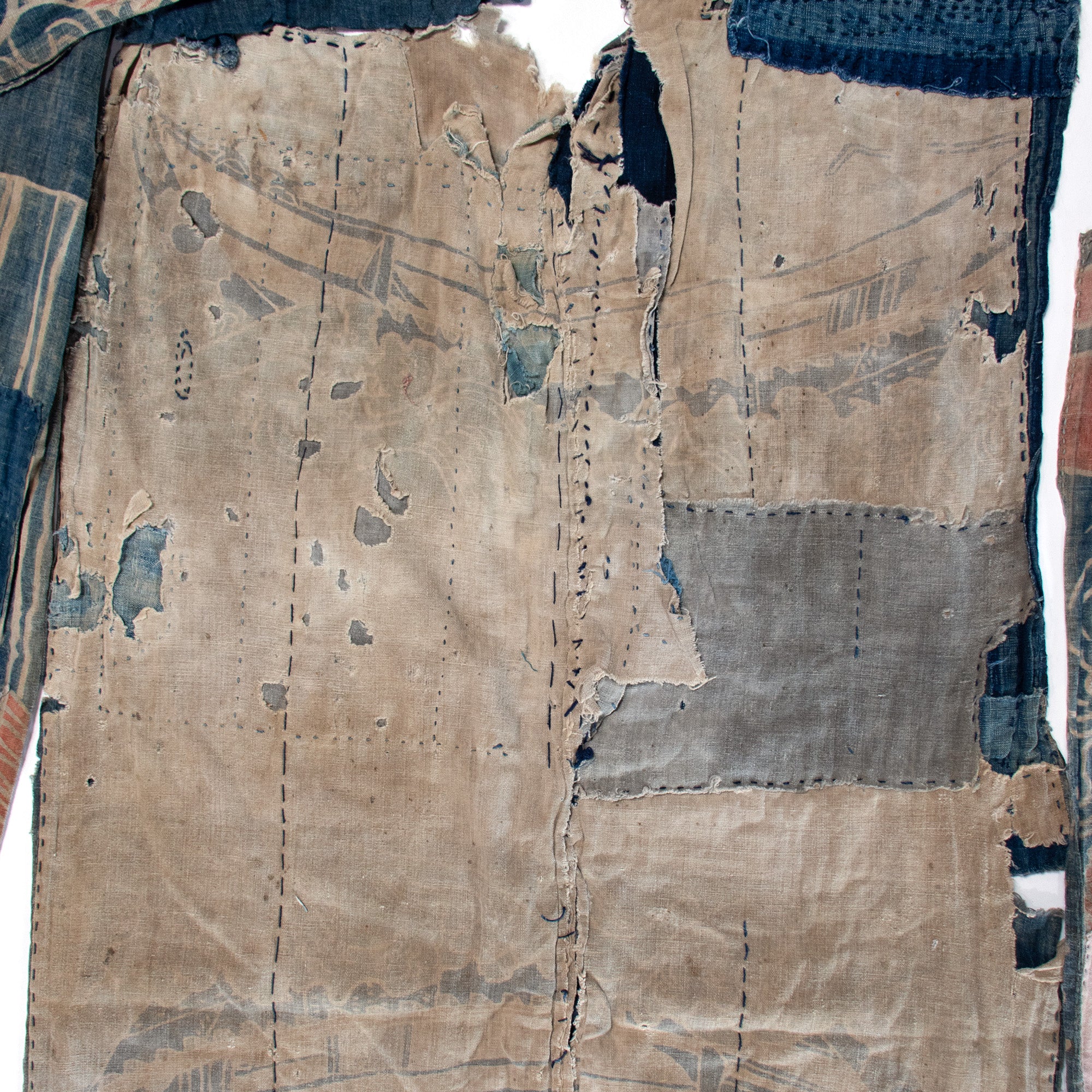 Climbing Koi Tsutsugaki Umagake | Festival Horse Banner | Japanese Indigo - Image 10