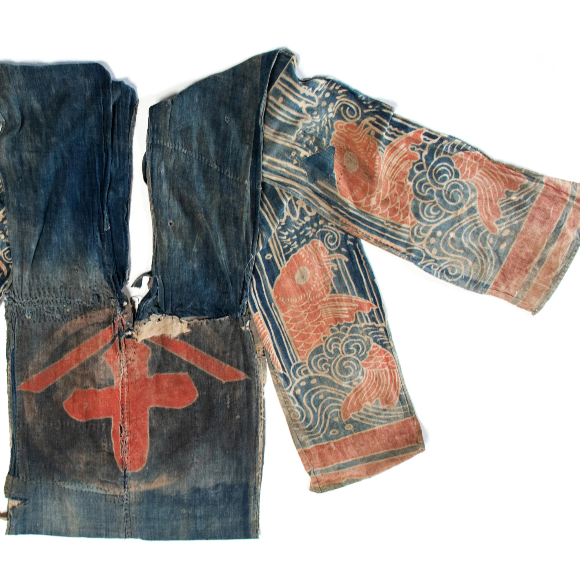 Climbing Koi Tsutsugaki Umagake | Festival Horse Banner | Japanese Indigo - Image 8