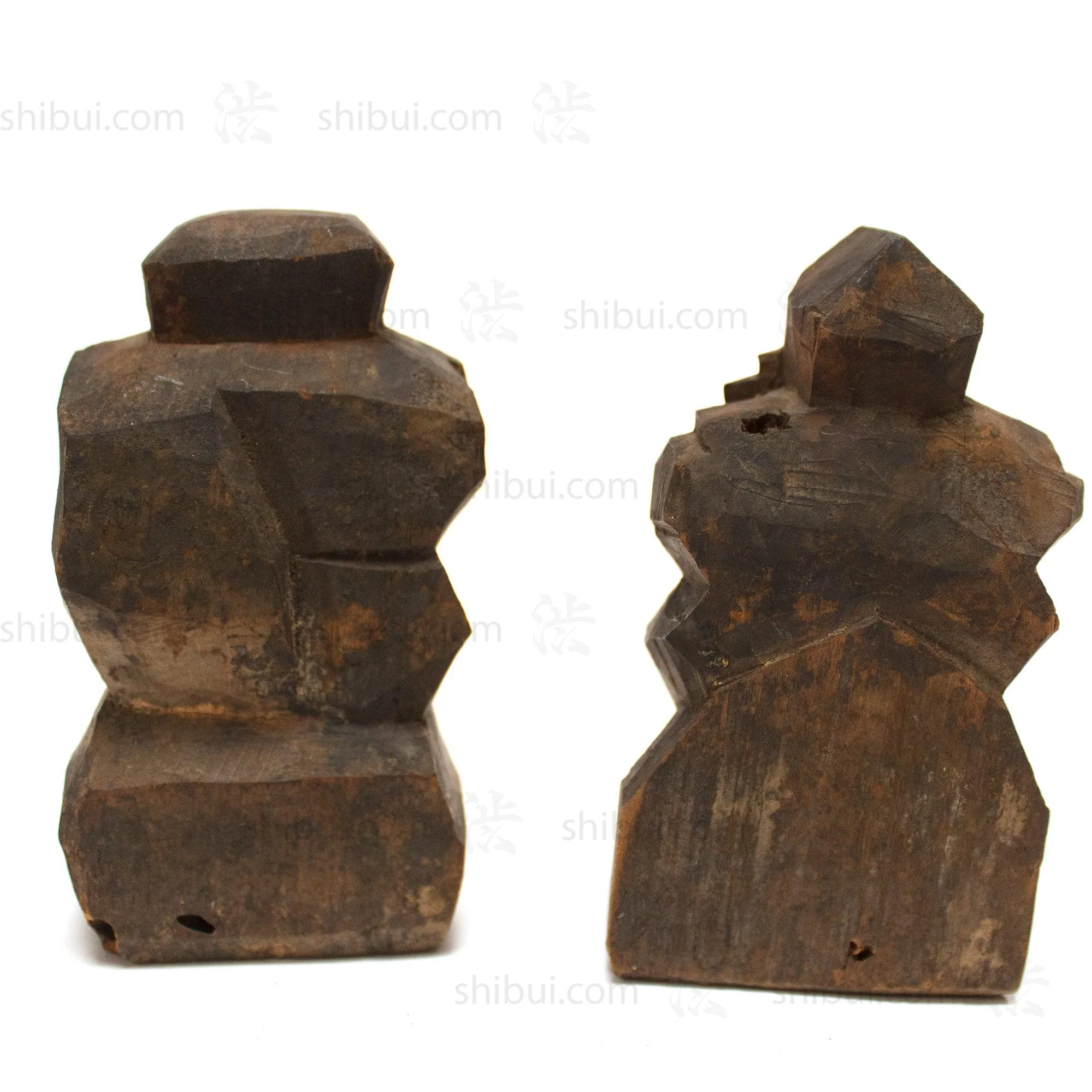 Daikoku and Ebisu | Hand Carved Wood | Seven Lucky Gods - Image 4