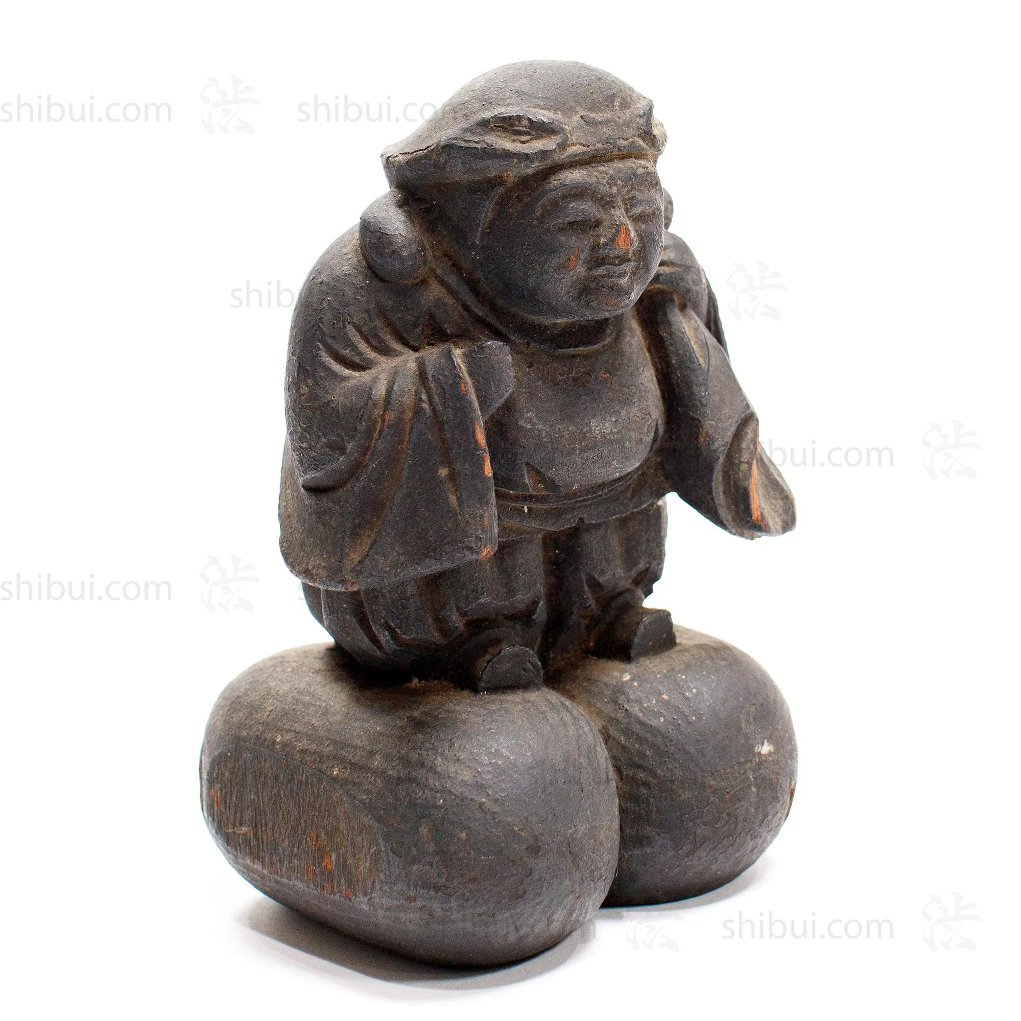 Daikoku | Hand Carved Wood | Seven Lucky Gods - Image 4