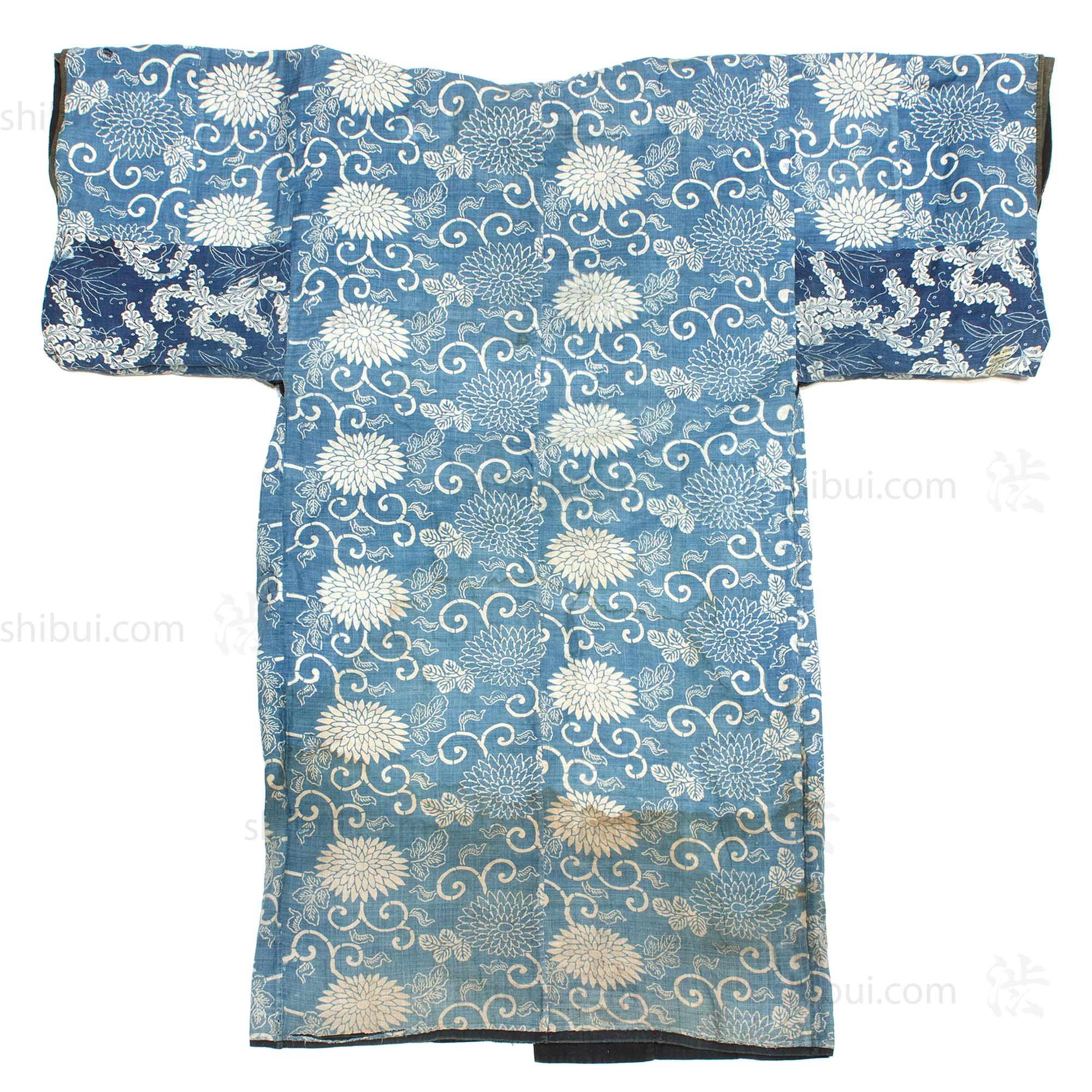 Dochugi Traveling Coat with Katazome Interior - Image 11