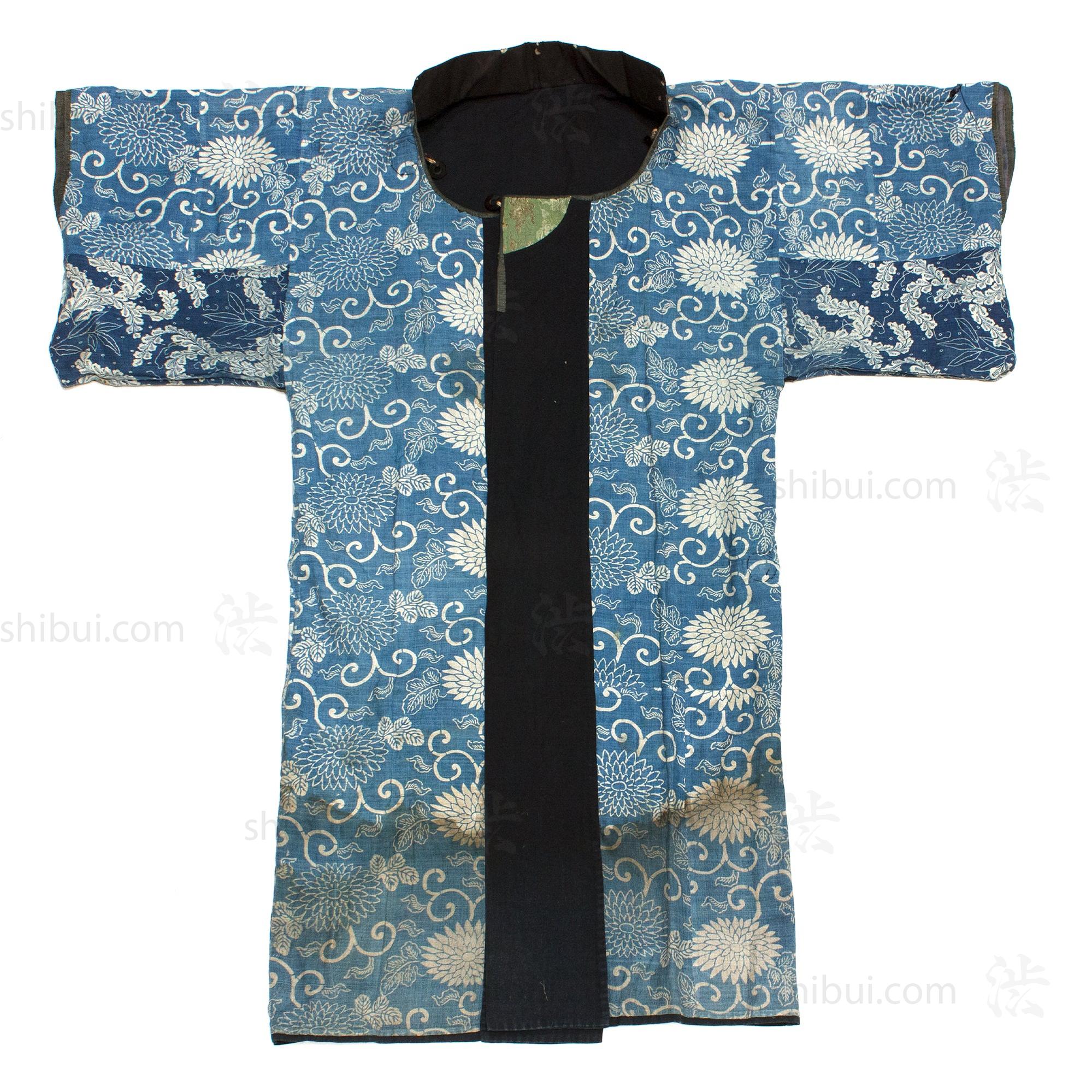 Dochugi Traveling Coat with Katazome Interior - Image 8