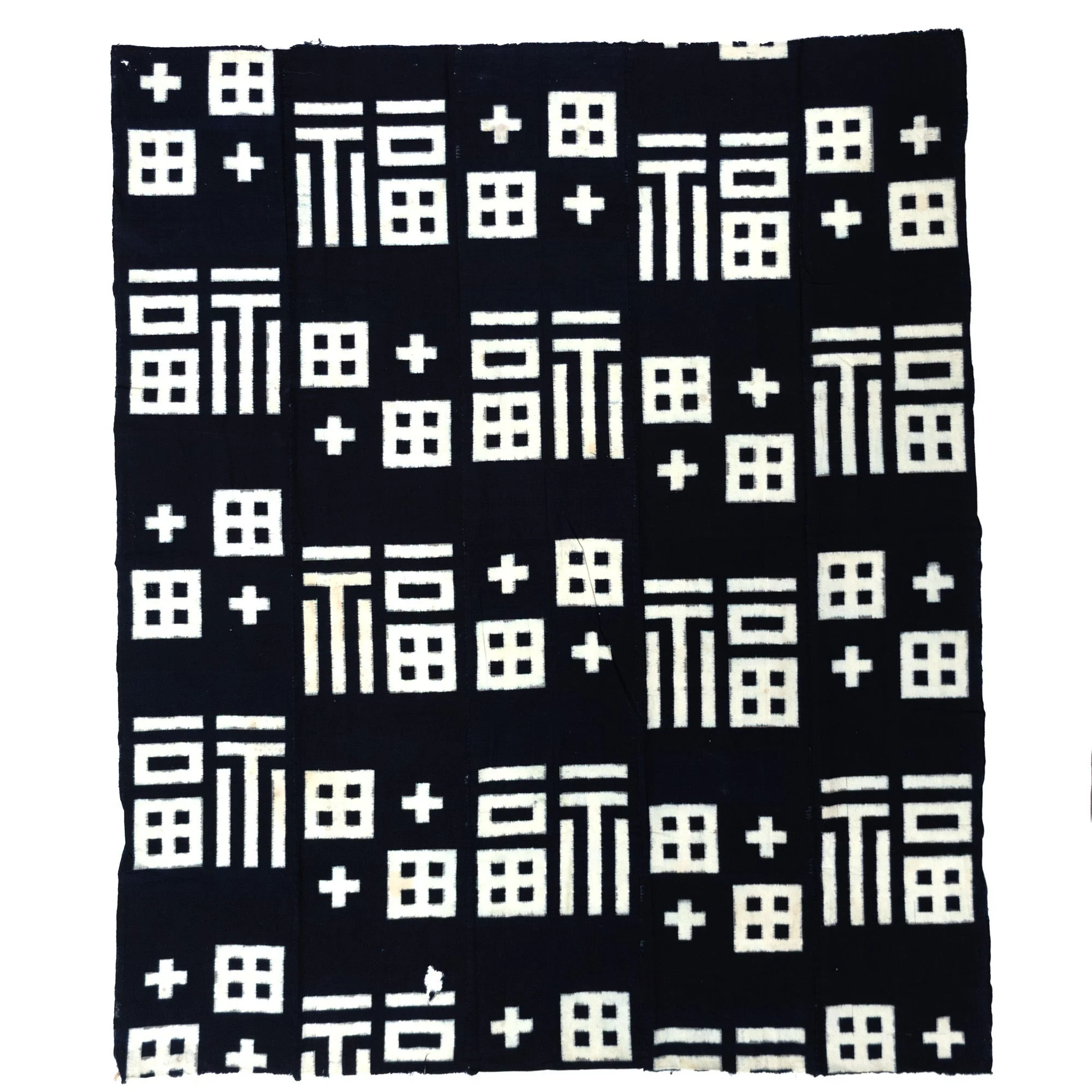 E-Gasuri Kanji Sheet | Japanese Indigo