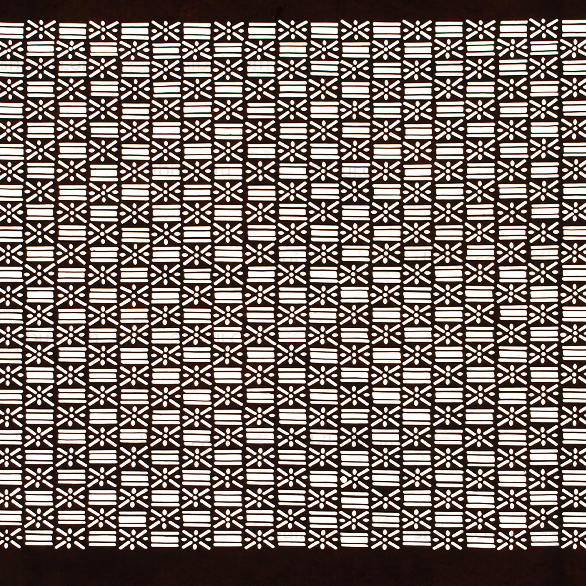 Edo Komon Katagami | Japanese Lacquered Paper Stencil