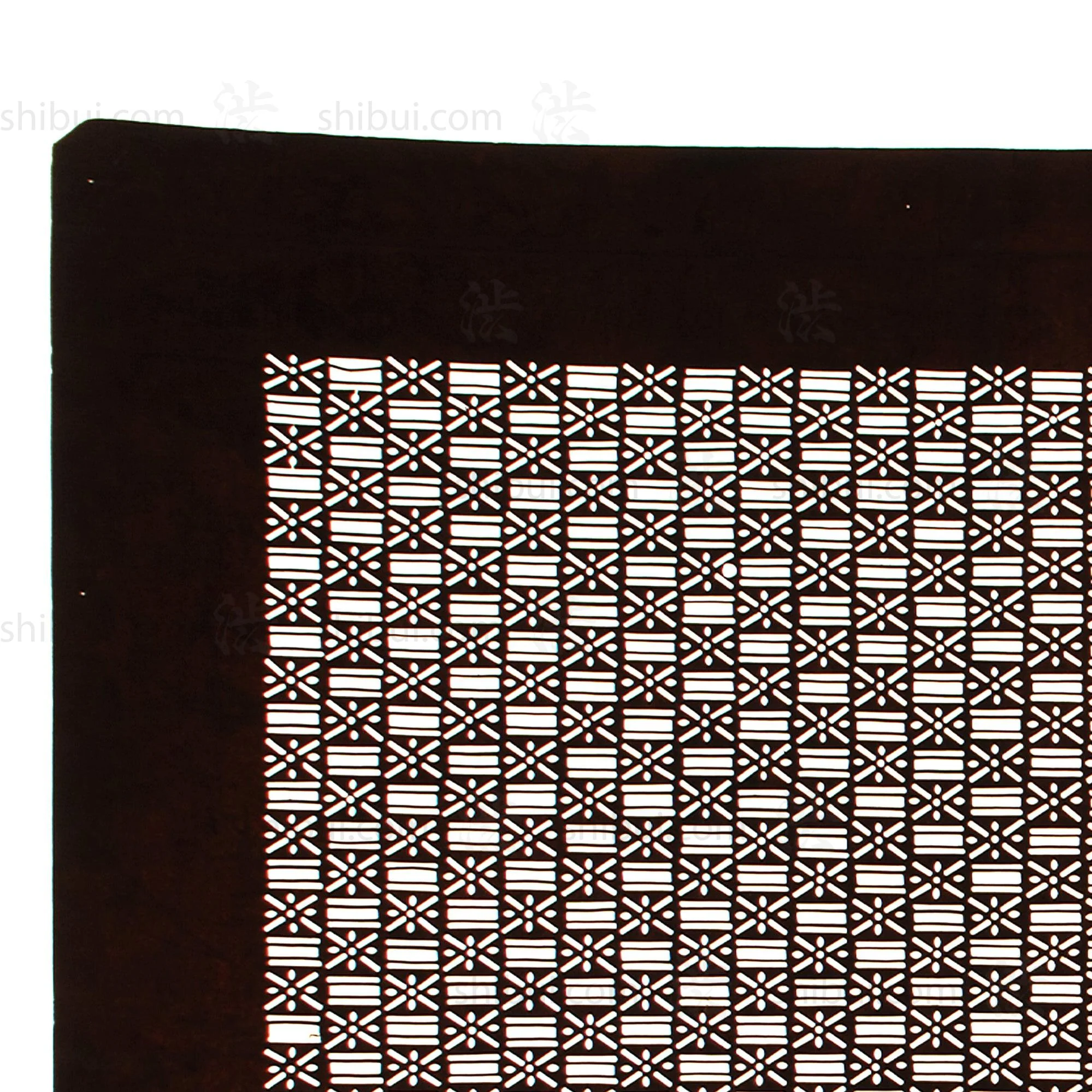 Edo Komon Katagami | Japanese Lacquered Paper Stencil - Image 3