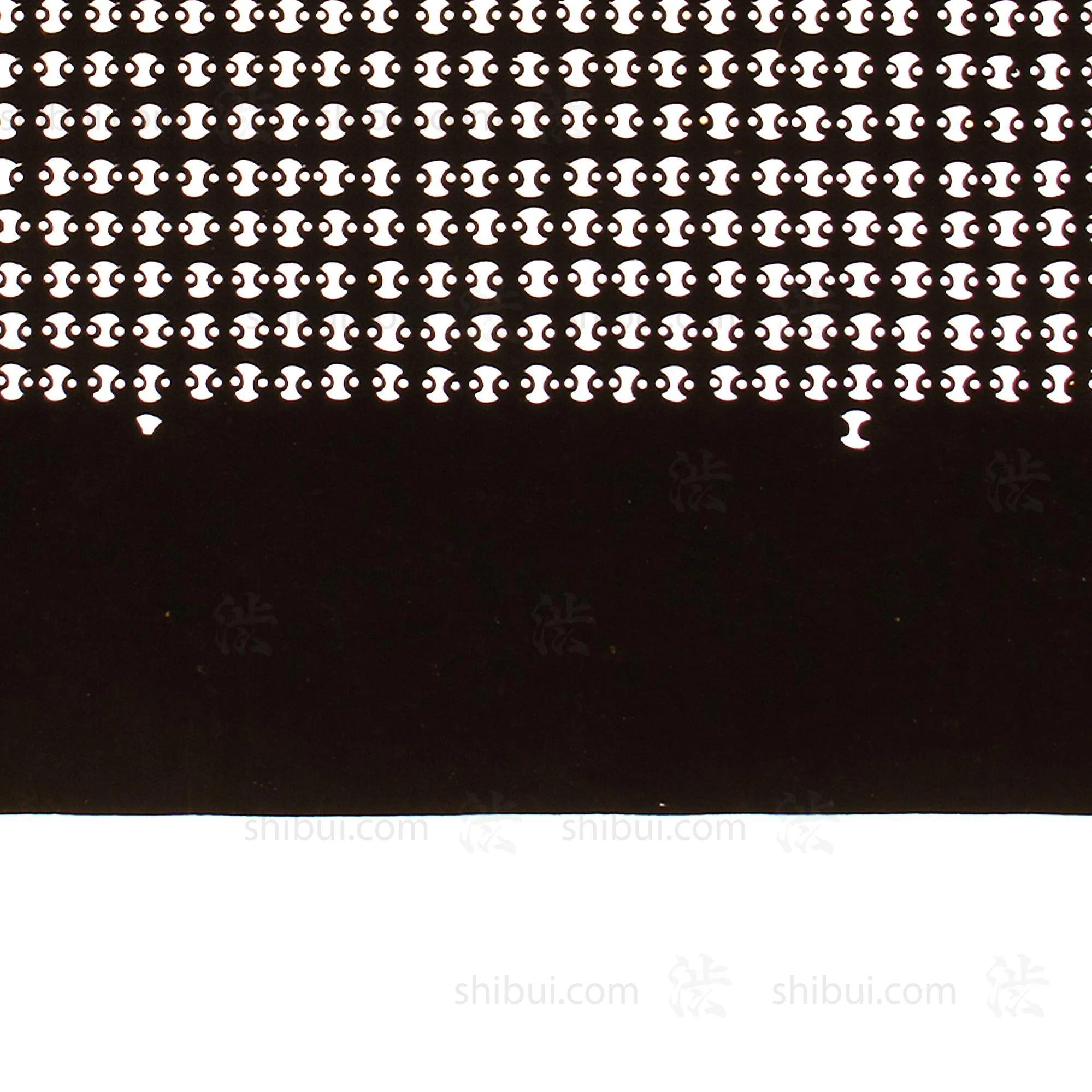 Edo Komon Katagami | Japanese Lacquered Paper Stencil - Image 3