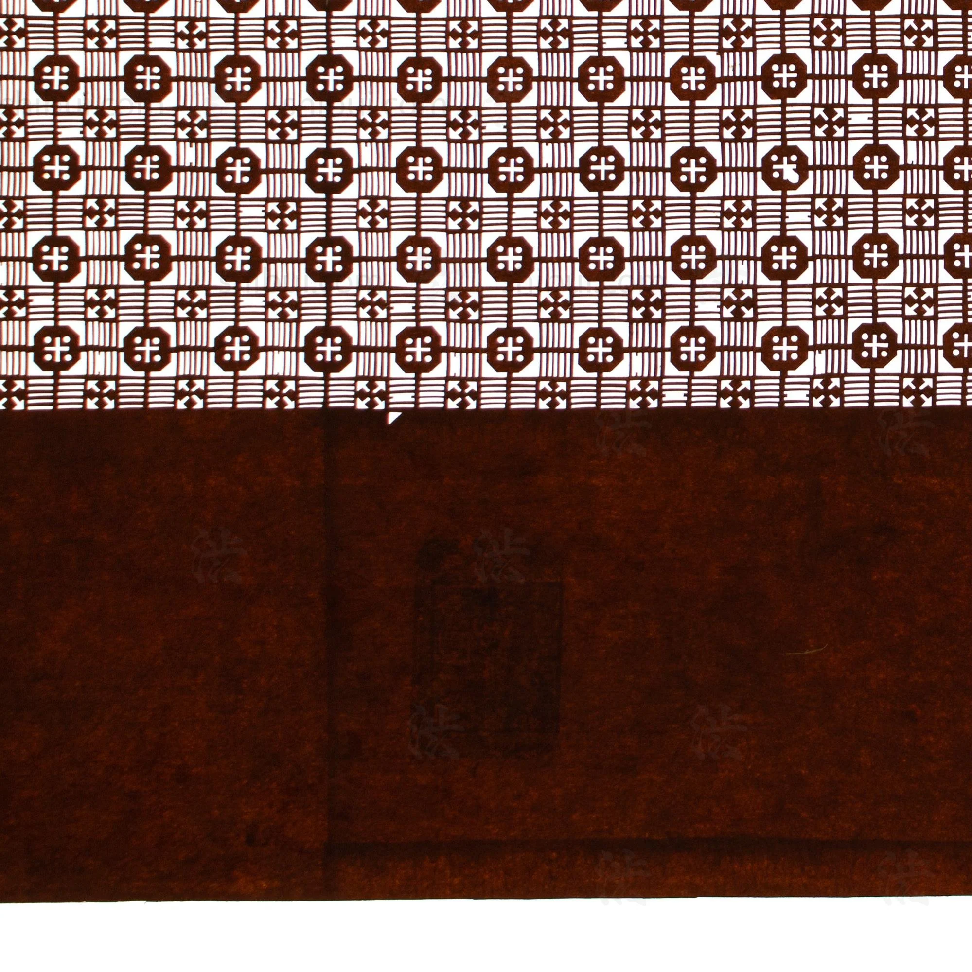 Edo Komon Katagami | Japanese Lacquered Paper Stencil - Image 3