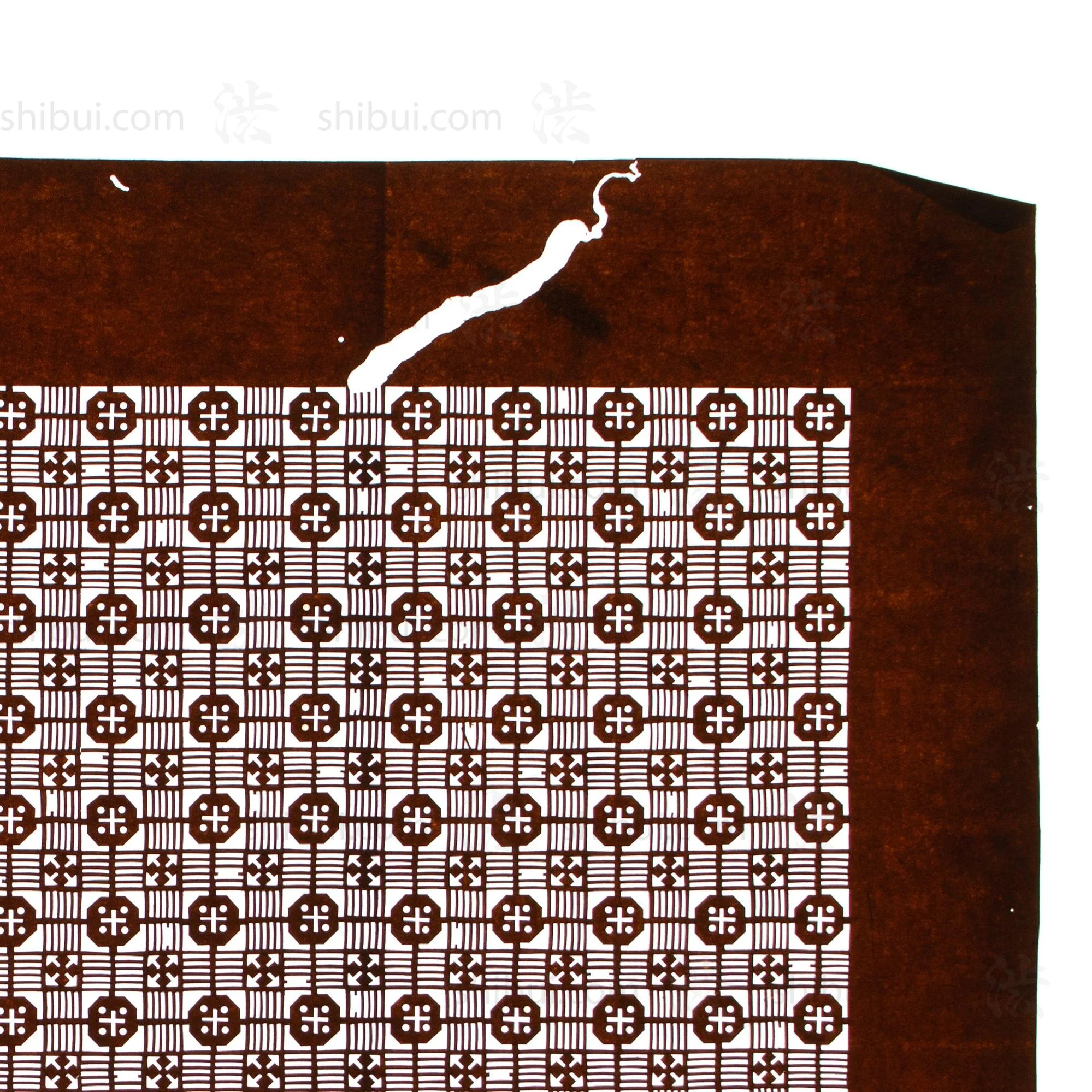 Edo Komon Katagami | Japanese Lacquered Paper Stencil - Image 5