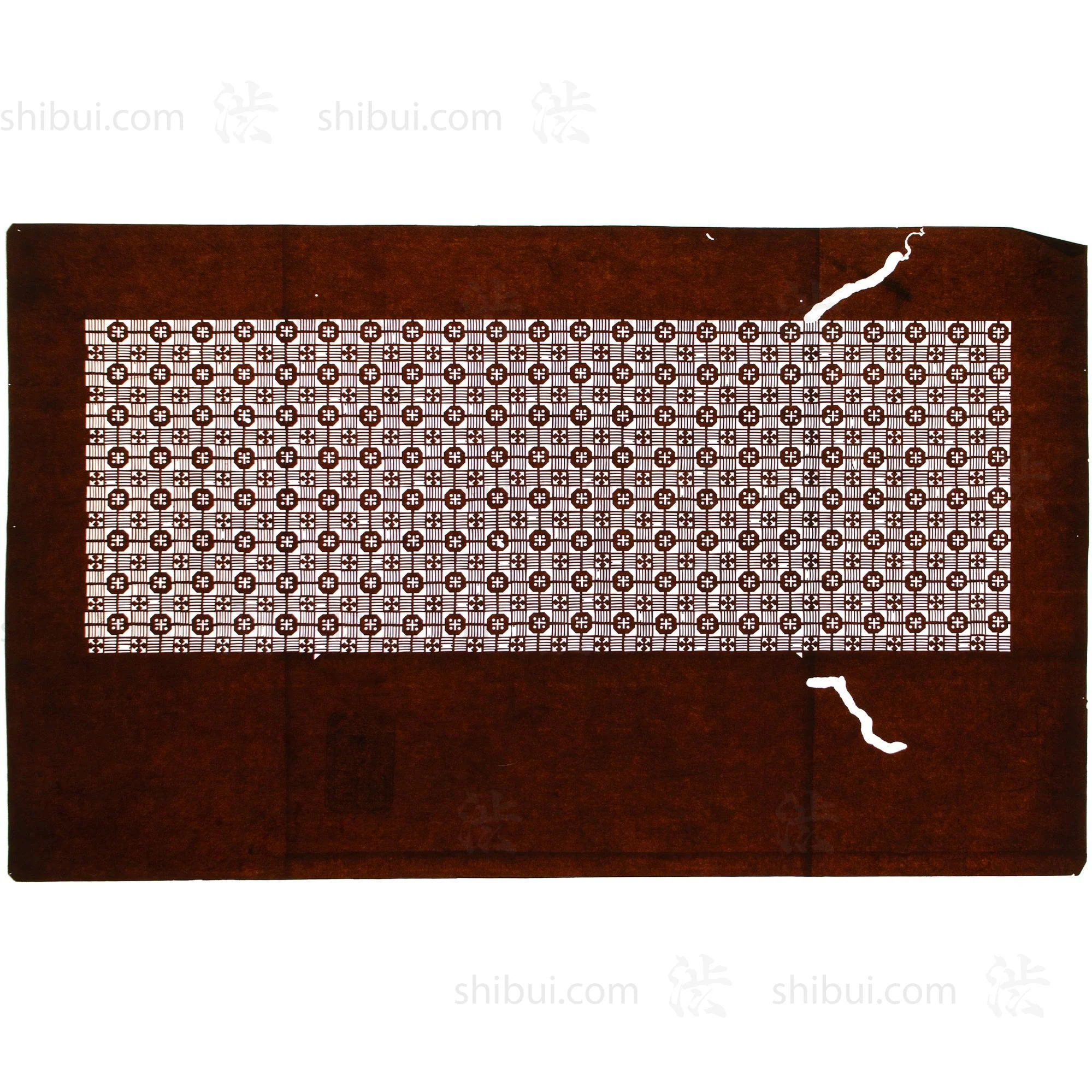 Edo Komon Katagami | Japanese Lacquered Paper Stencil - Image 6