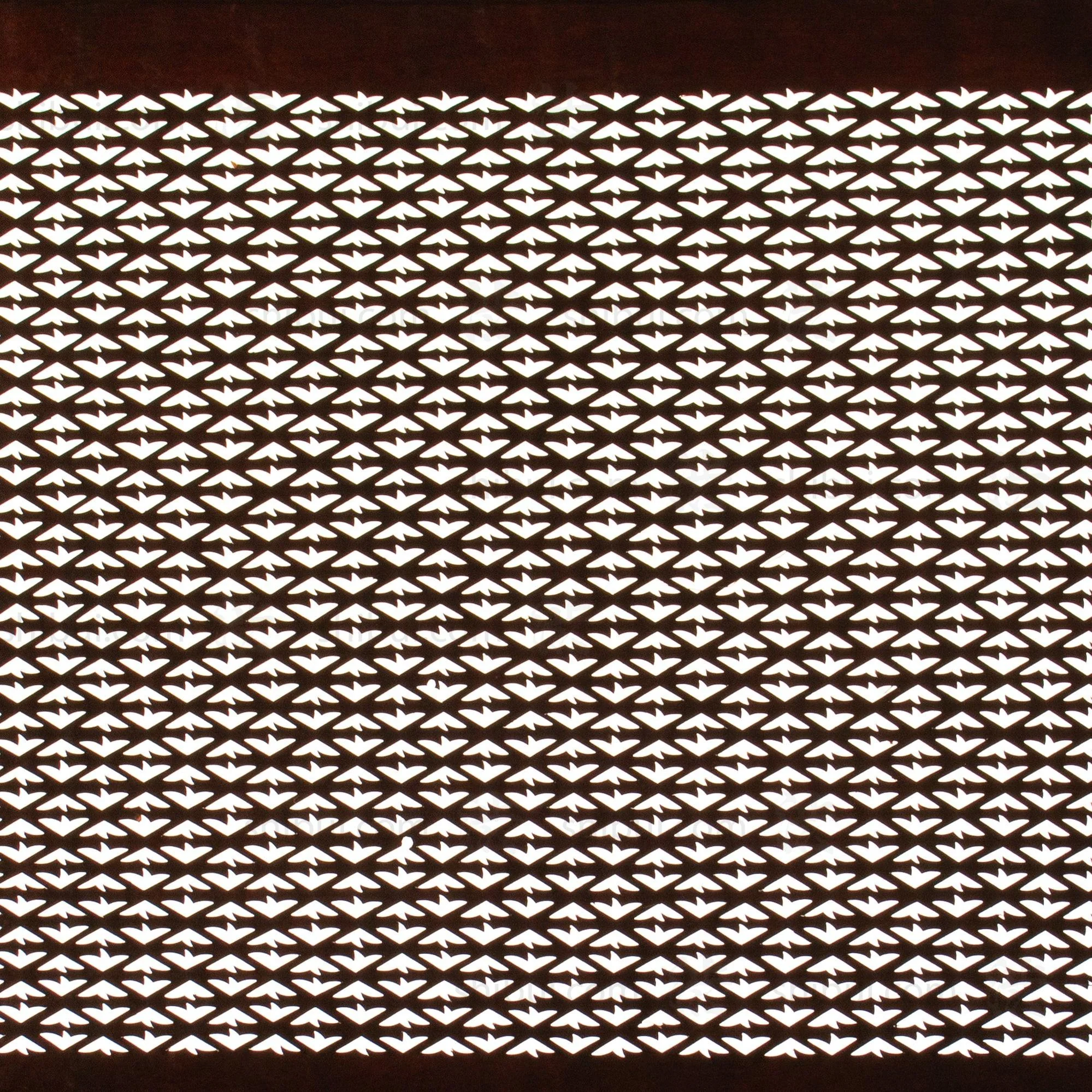Edo Komon Katagami | Japanese Lacquered Paper Stencil