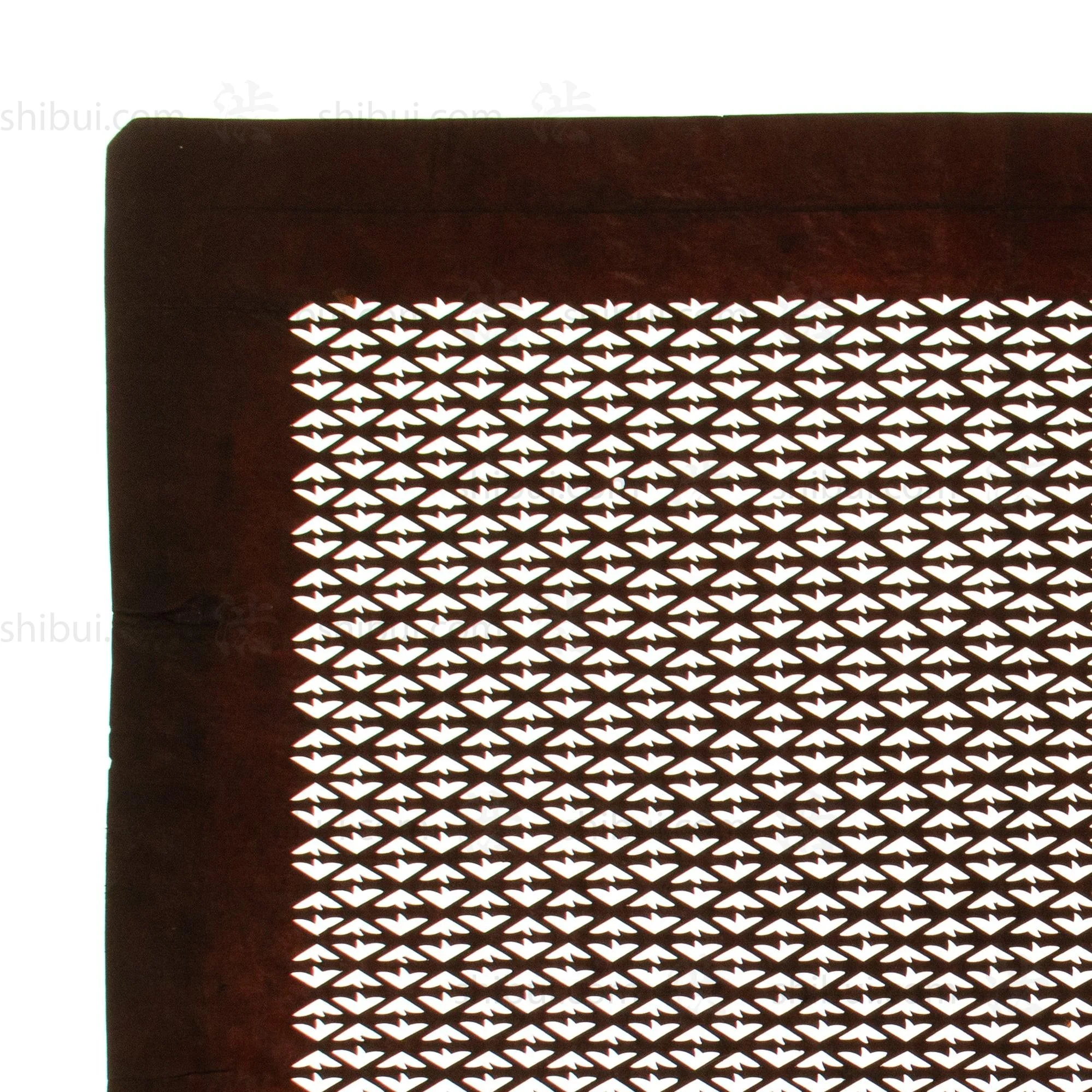 Edo Komon Katagami | Japanese Lacquered Paper Stencil - Image 2