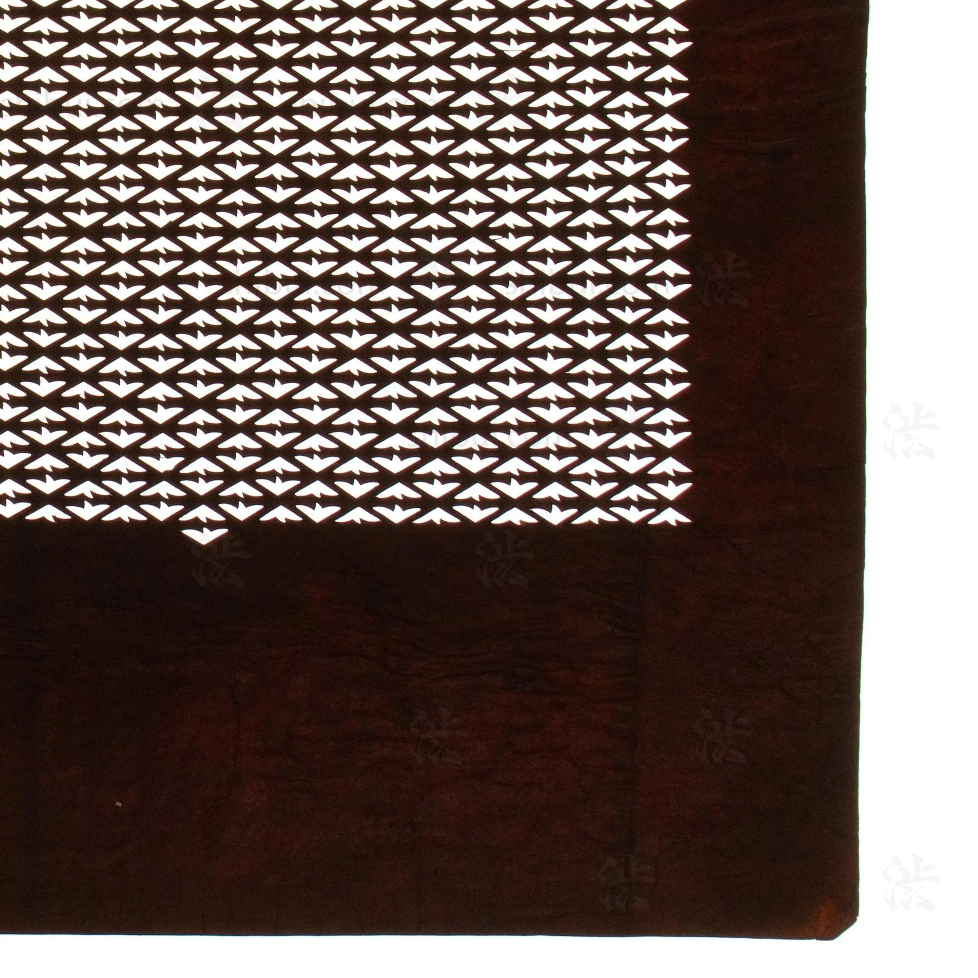 Edo Komon Katagami | Japanese Lacquered Paper Stencil - Image 4