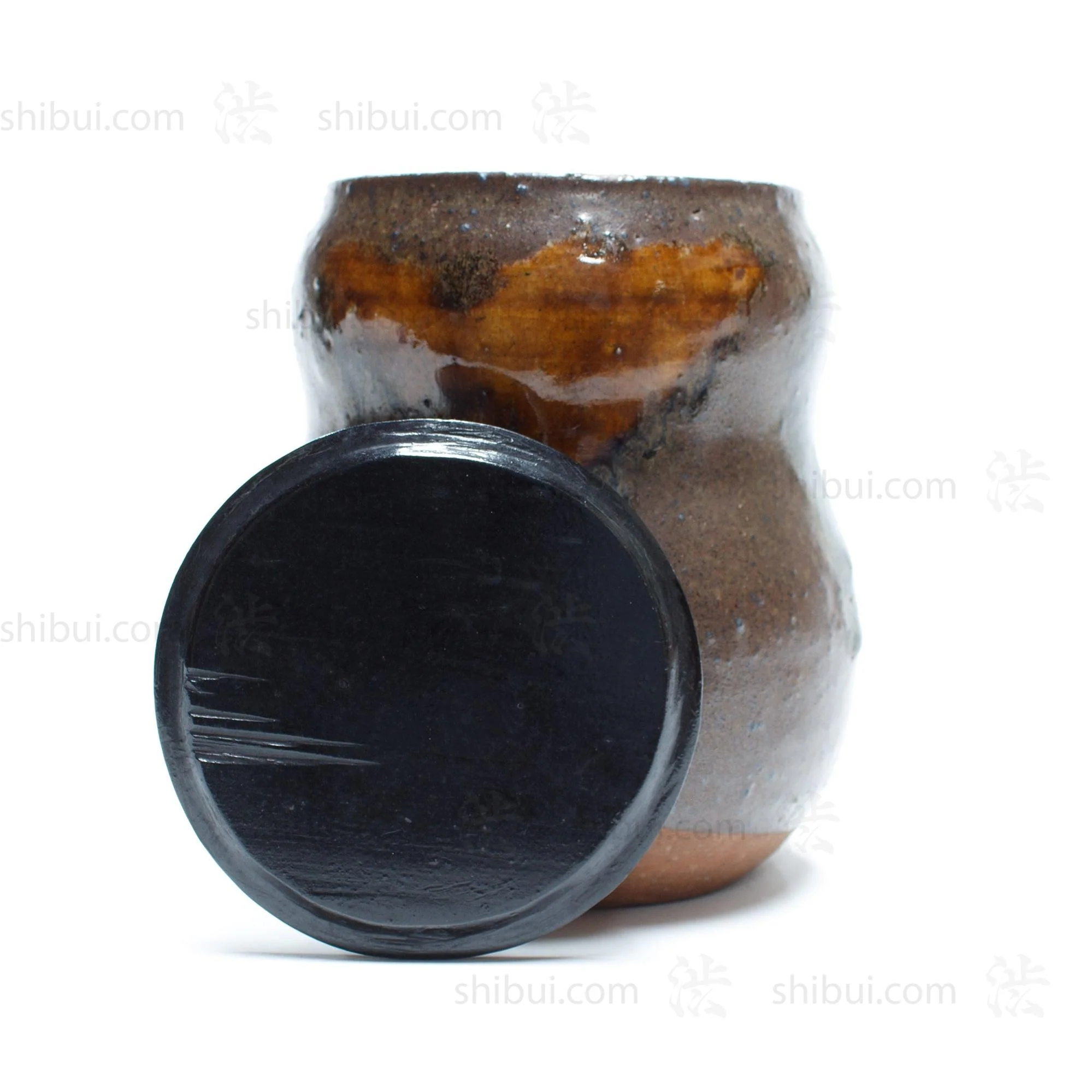 Seto Edo Mizusashi | Water Jar for Japanese Tea Ceremony - Image 14