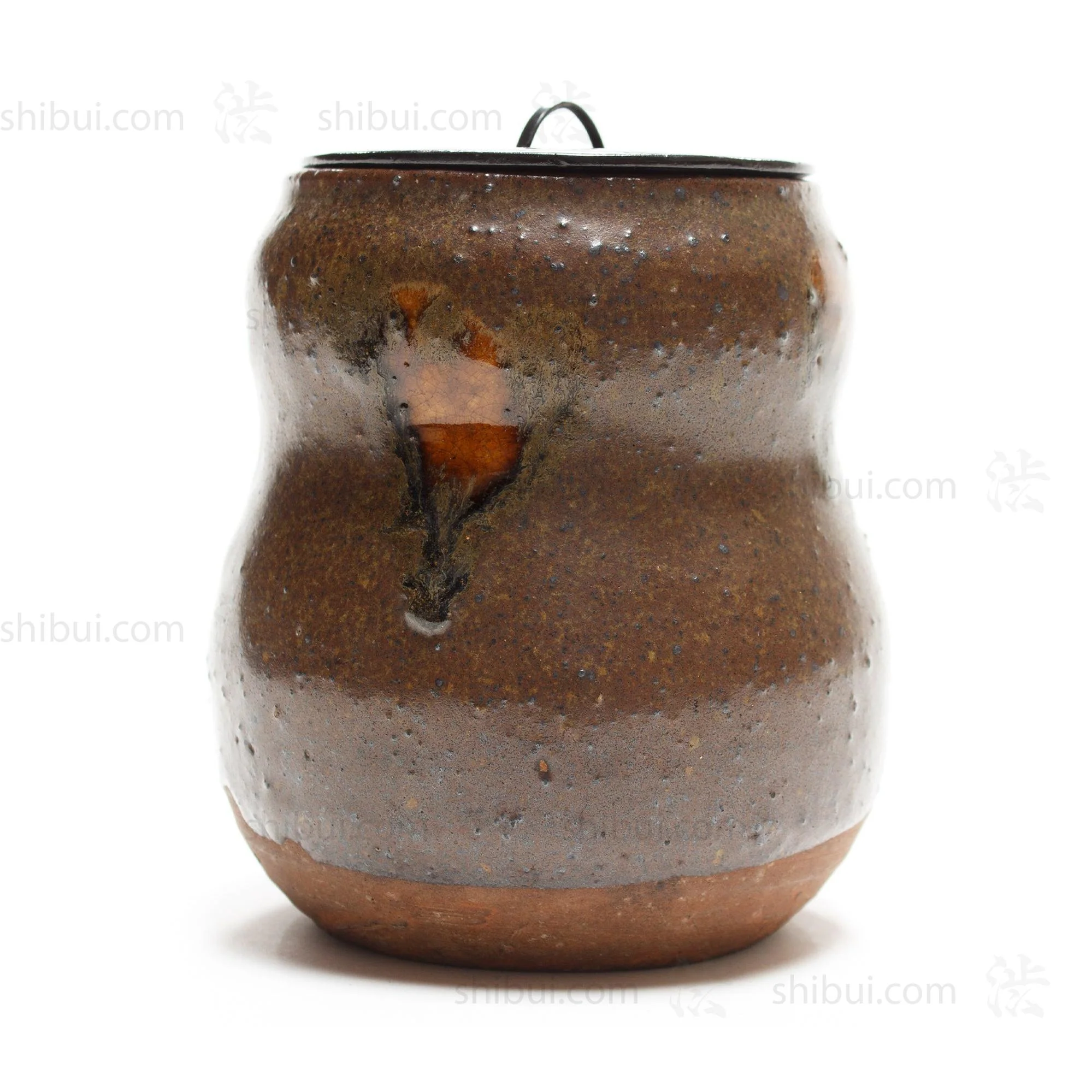 Seto Edo Mizusashi | Water Jar for Japanese Tea Ceremony - Image 2