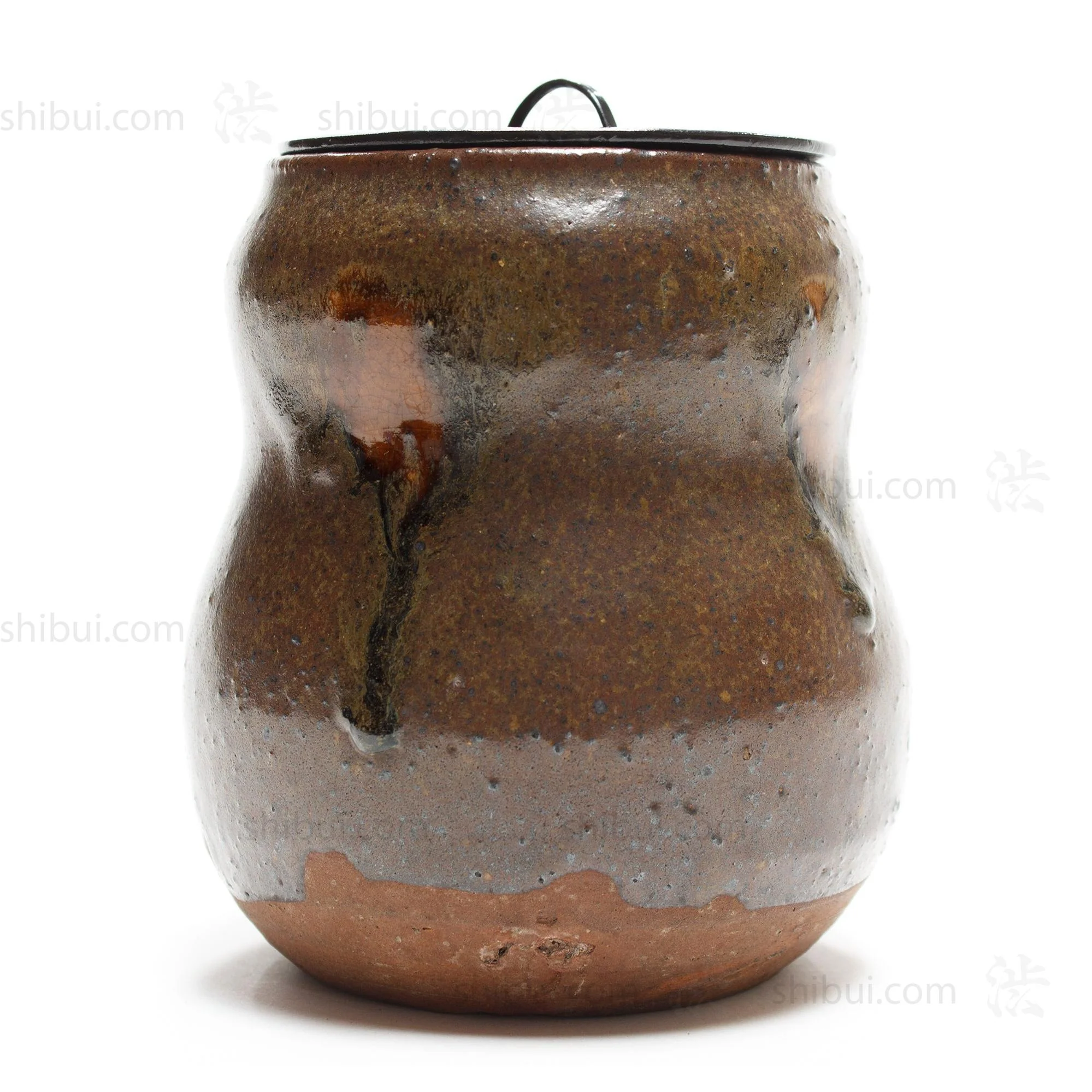 Seto Edo Mizusashi | Water Jar for Japanese Tea Ceremony - Image 3