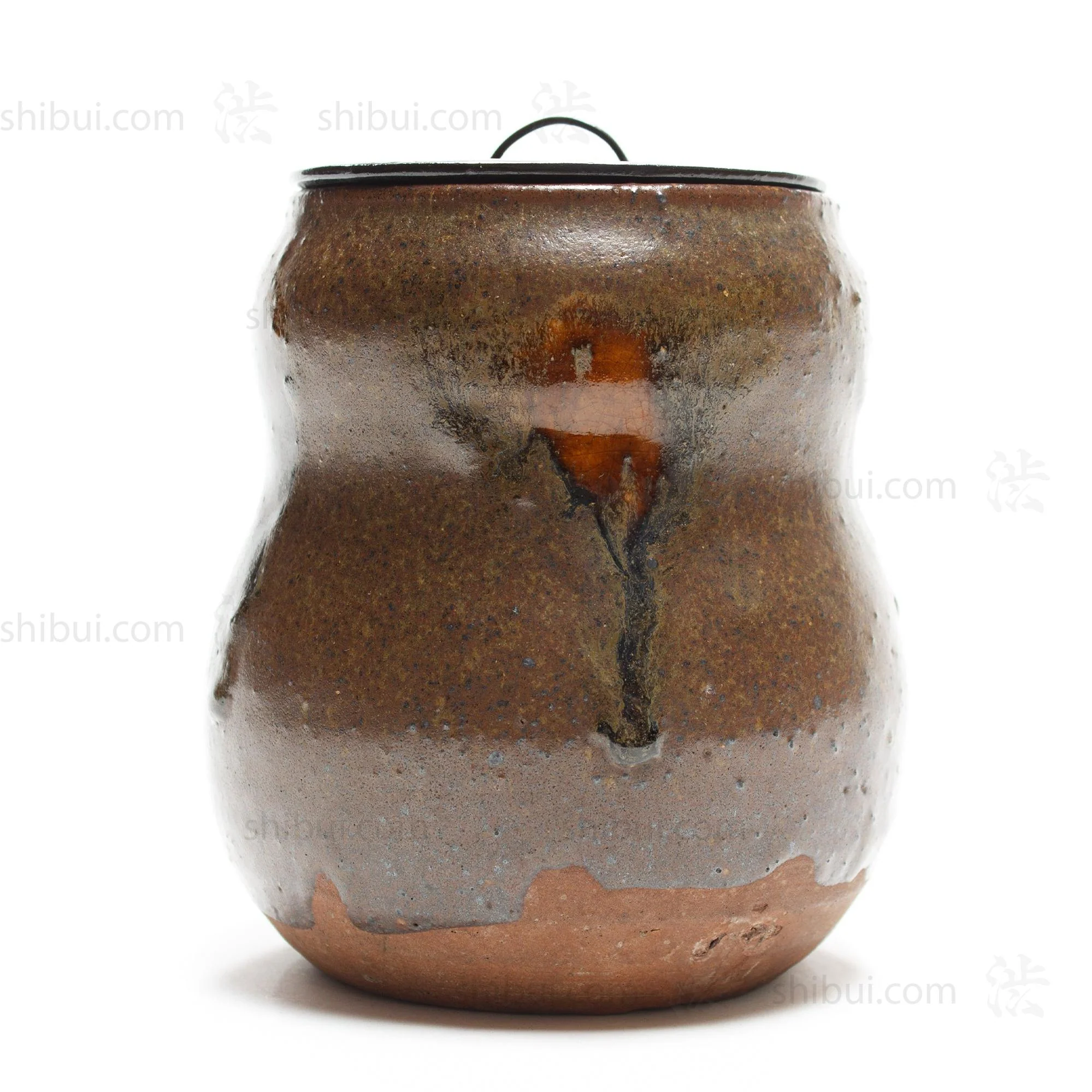 Seto Edo Mizusashi | Water Jar for Japanese Tea Ceremony - Image 4