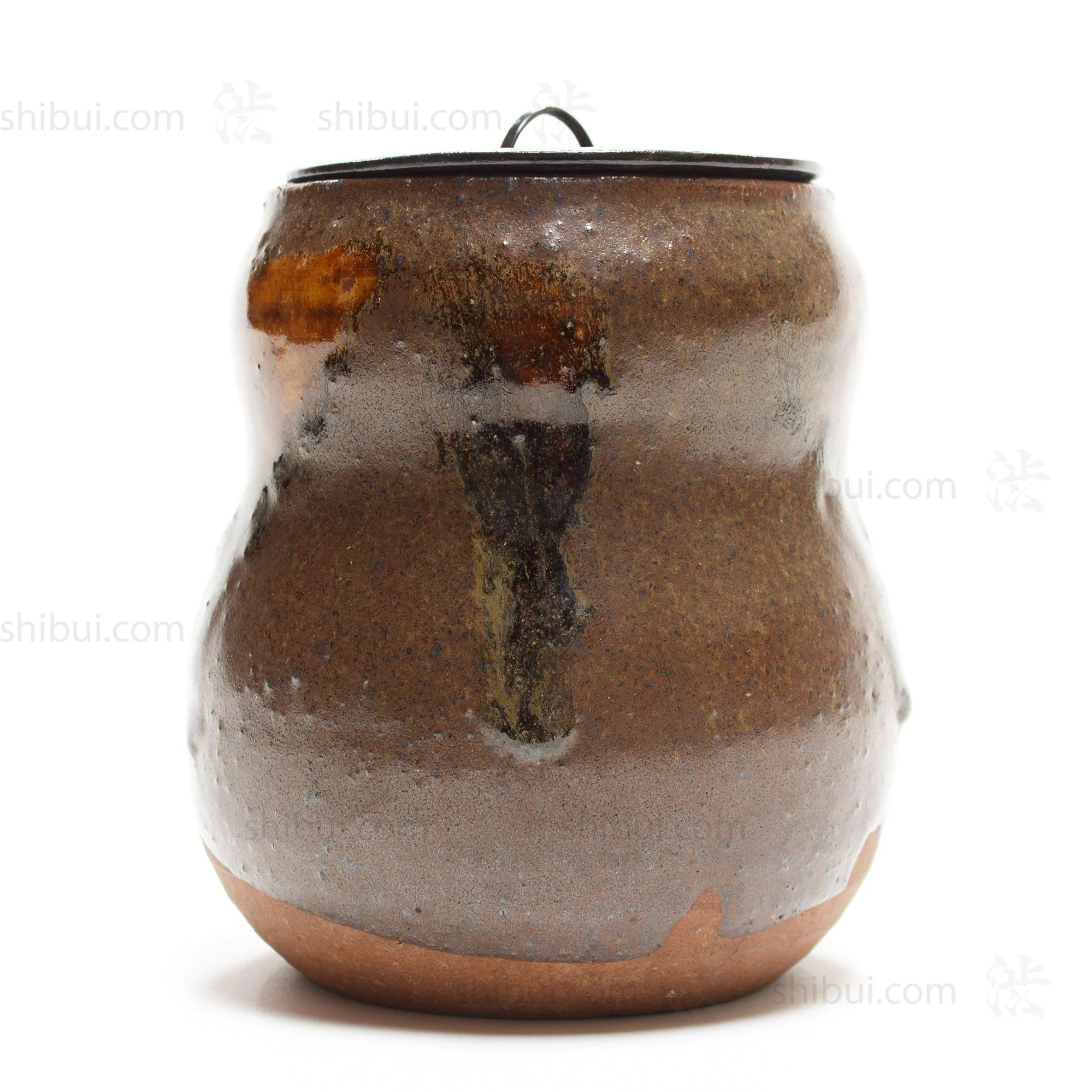 Seto Edo Mizusashi | Water Jar for Japanese Tea Ceremony - Image 5