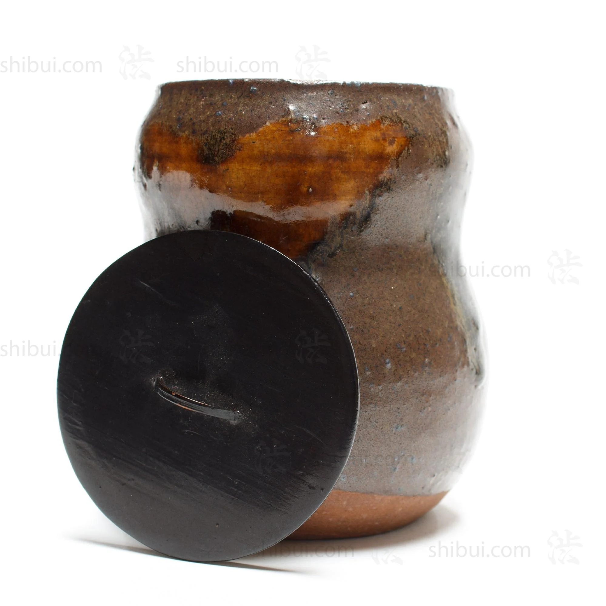 Seto Edo Mizusashi | Water Jar for Japanese Tea Ceremony - Image 6