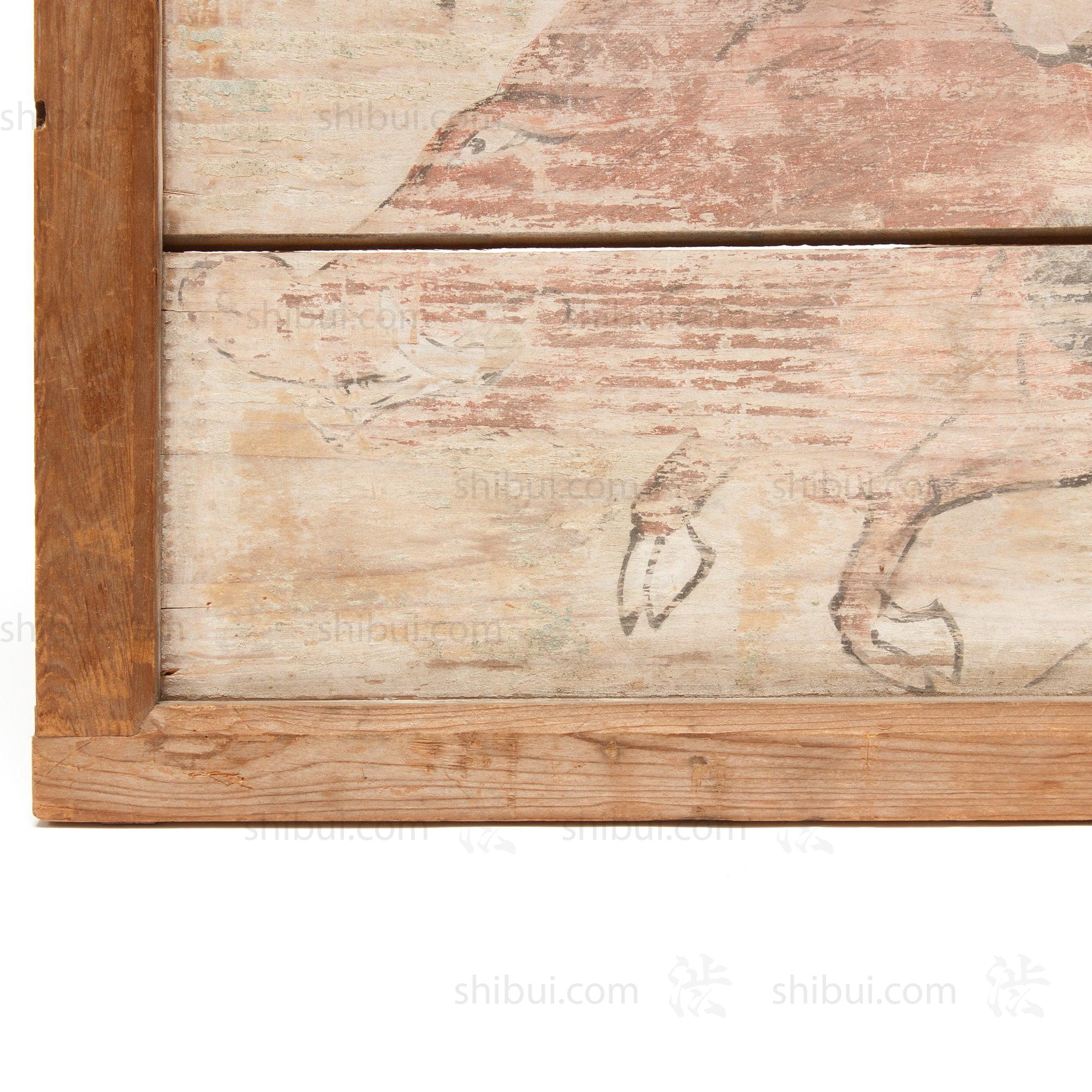 Ema of a Warrior Riding a Boar - Image 4