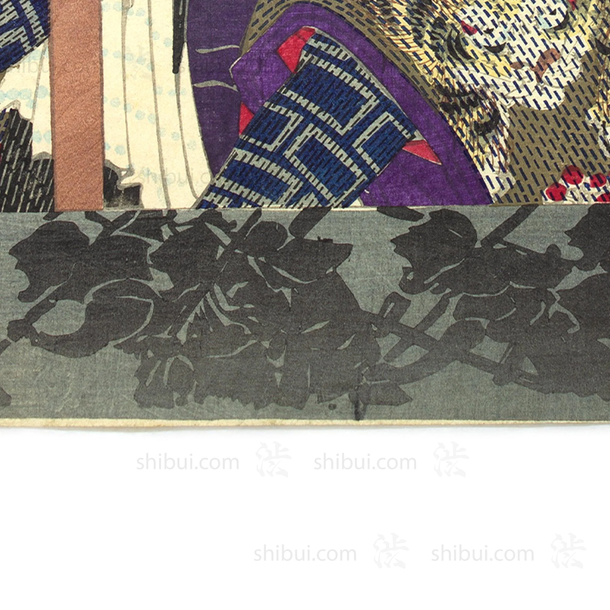 Firefighter Print | Antique Japanese Wood Block Print - Image 2