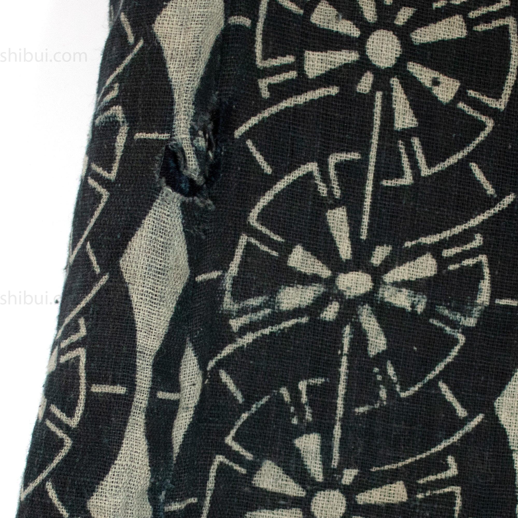Fireman's Sashiko Quilted Indigo Dyed Under Kimono - Image 9