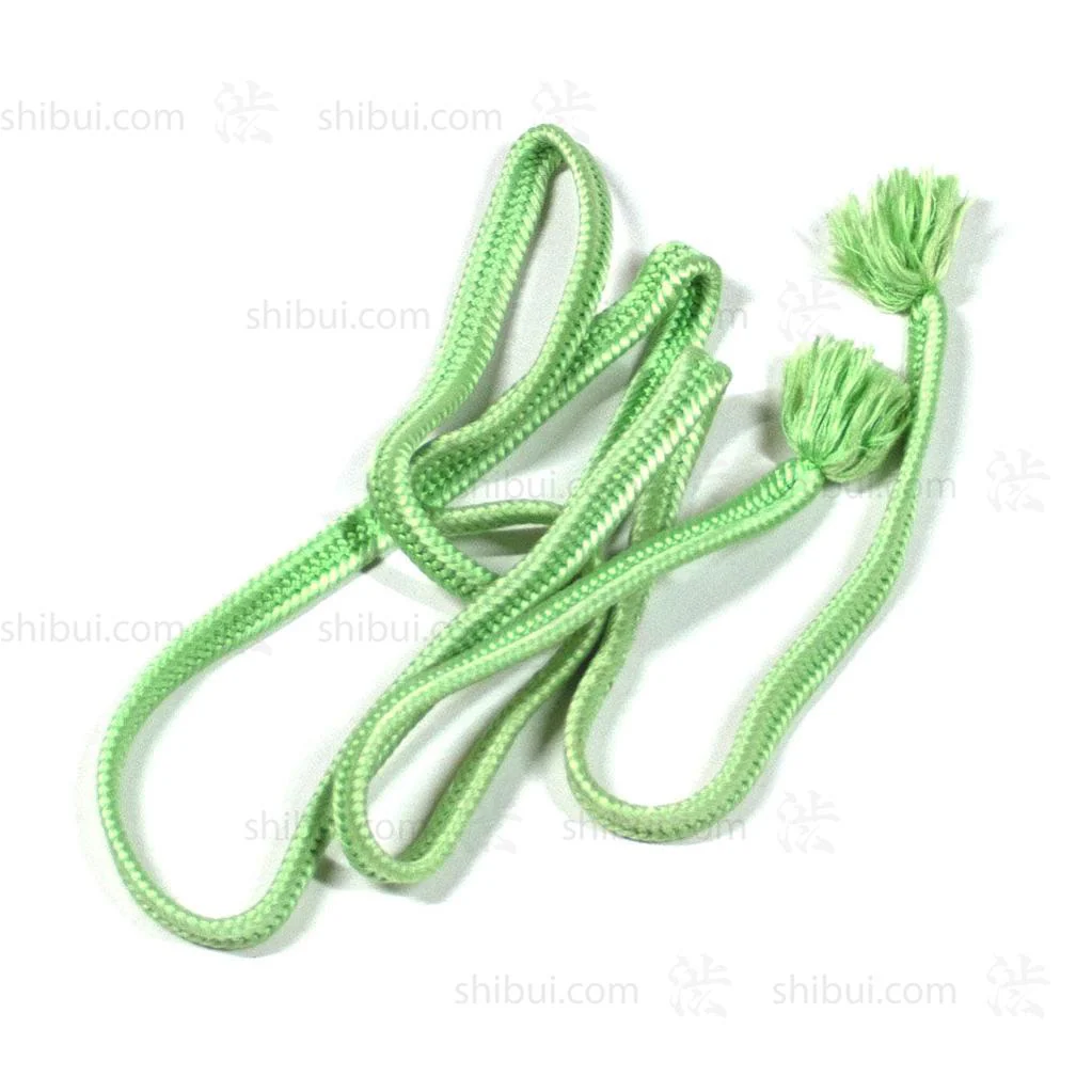 Flat Light Green Obi Rope / 帯締め(Obijime)