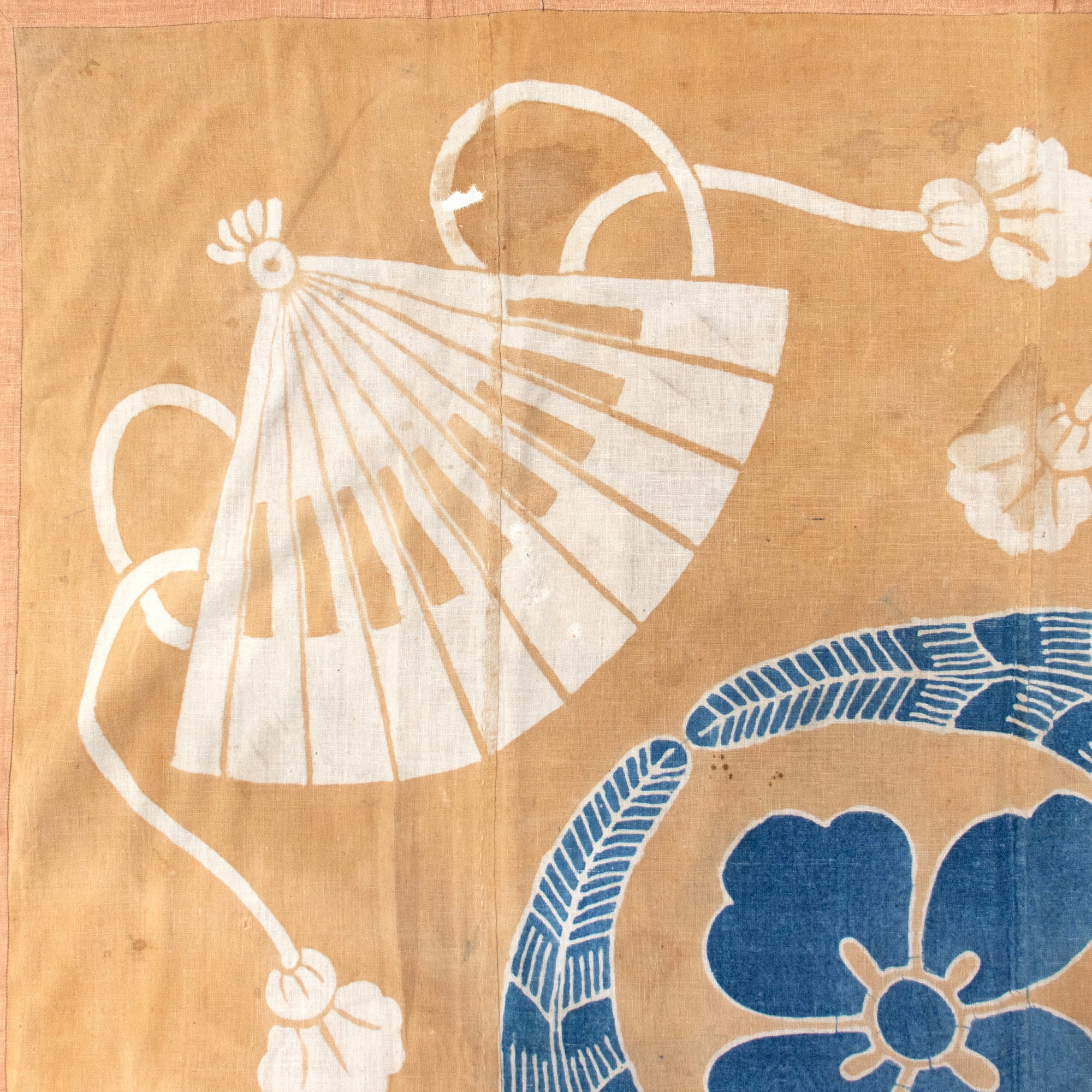 Furoshiki - Japanese Polychrome Tsutsugaki Wrapping Cloth - Image 4