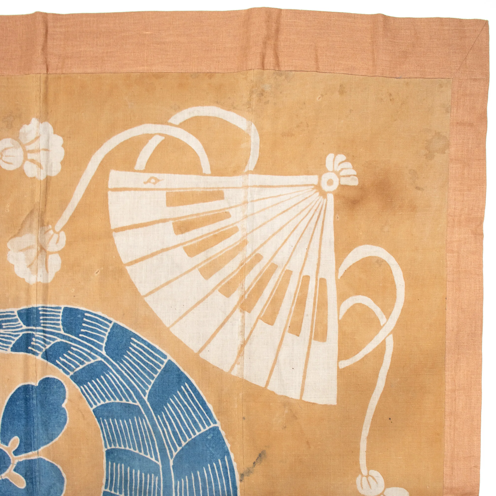 Furoshiki - Japanese Polychrome Tsutsugaki Wrapping Cloth - Image 5