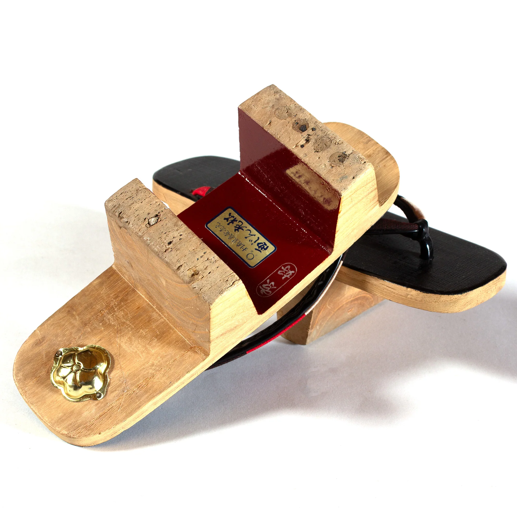 Womans Geta With Lacquerd tops - Image 3