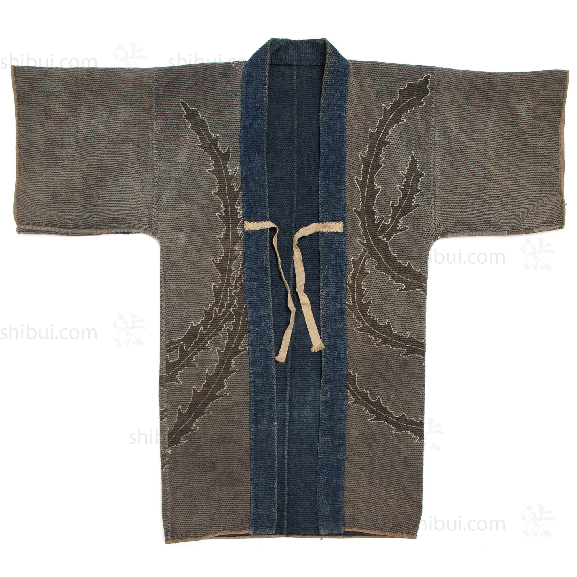 Hagoromo Shobo Hanten | Antique Japanese Sashiko Fireman's Coat - Image 11