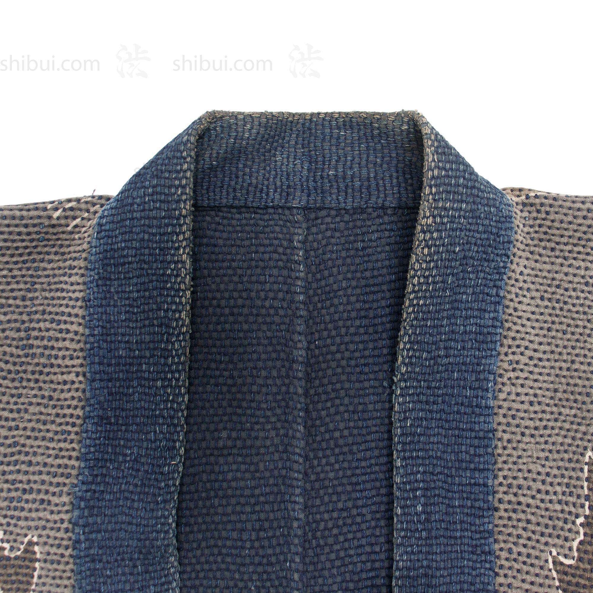 Hagoromo Shobo Hanten | Antique Japanese Sashiko Fireman's Coat - Image 12