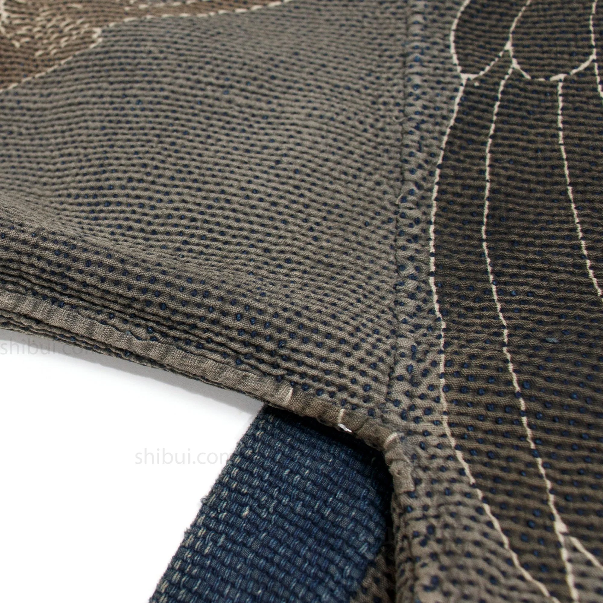 Hagoromo Shobo Hanten | Antique Japanese Sashiko Fireman's Coat - Image 7