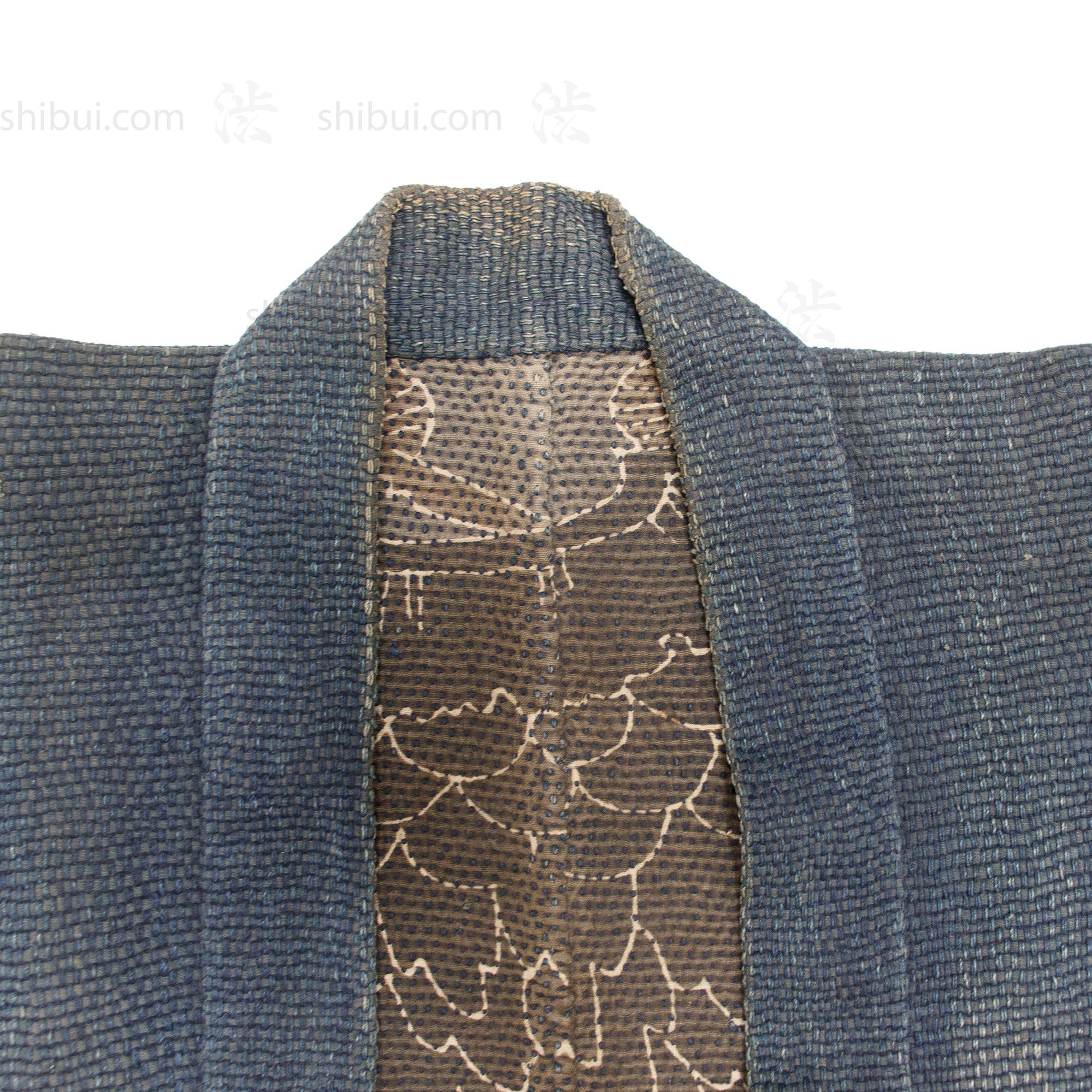 Hagoromo Shobo Hanten | Antique Japanese Sashiko Fireman's Coat - Image 9