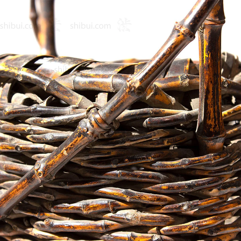 Hanakago Japanese Bamboo Ikebana Flower Basket - Image 8